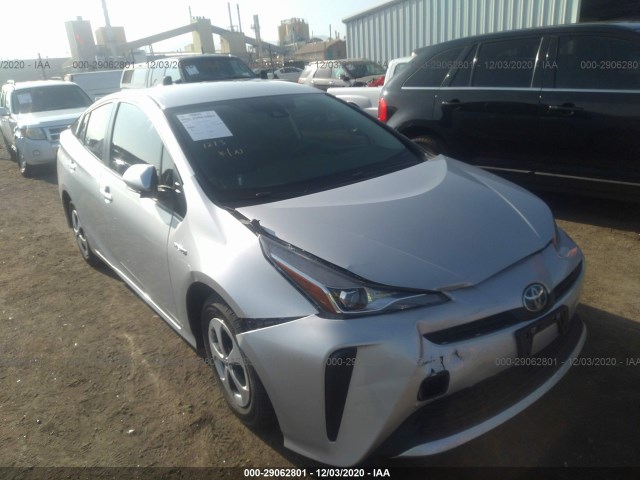 TOYOTA PRIUS 2020 jtdkarfu6l3124779