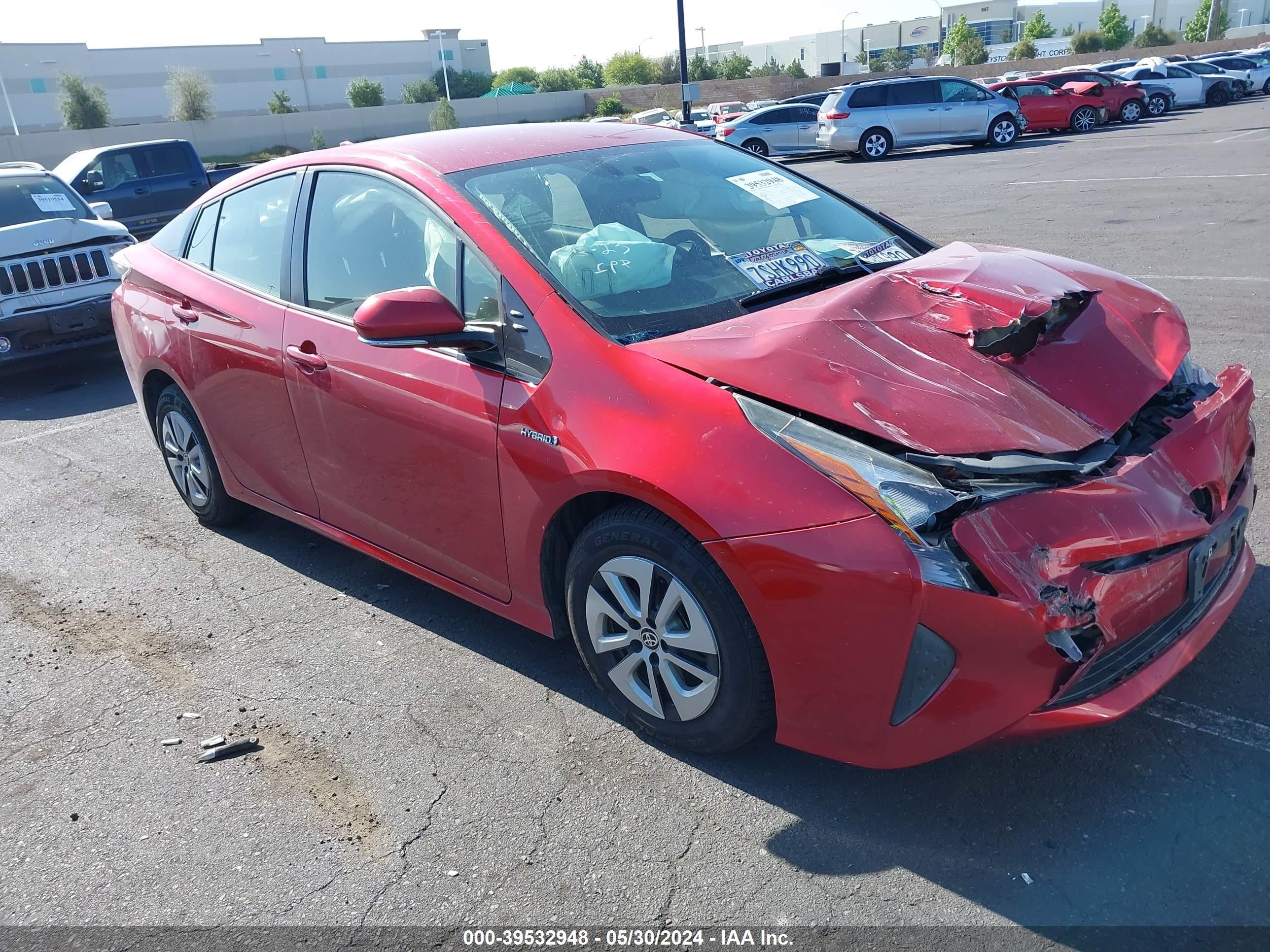 TOYOTA PRIUS 2016 jtdkarfu8g3508794