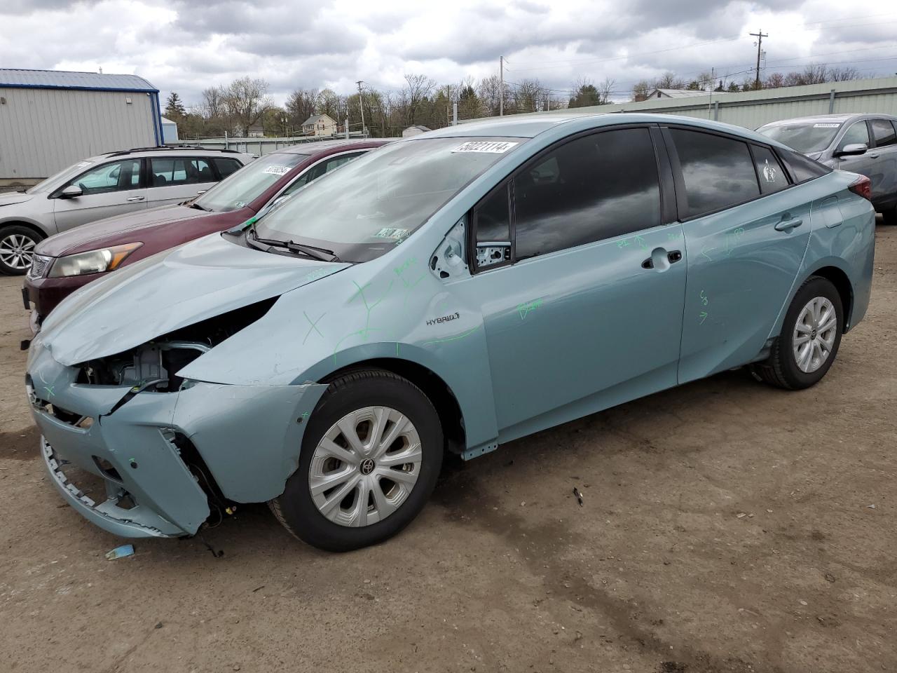 TOYOTA PRIUS 2019 jtdkarfu8k3076572