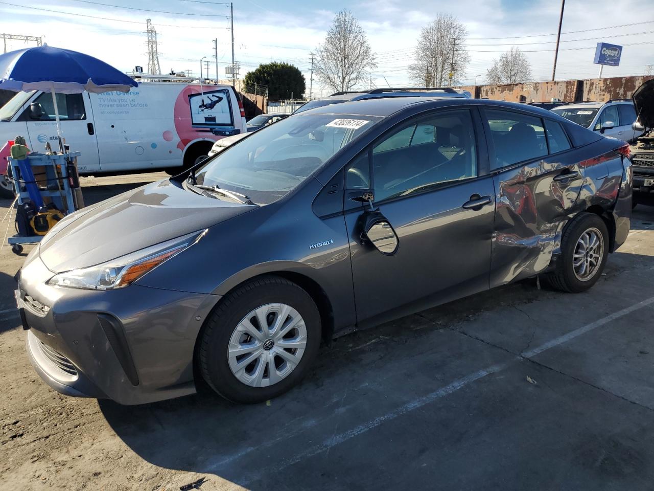 TOYOTA PRIUS 2019 jtdkarfuxk3089369