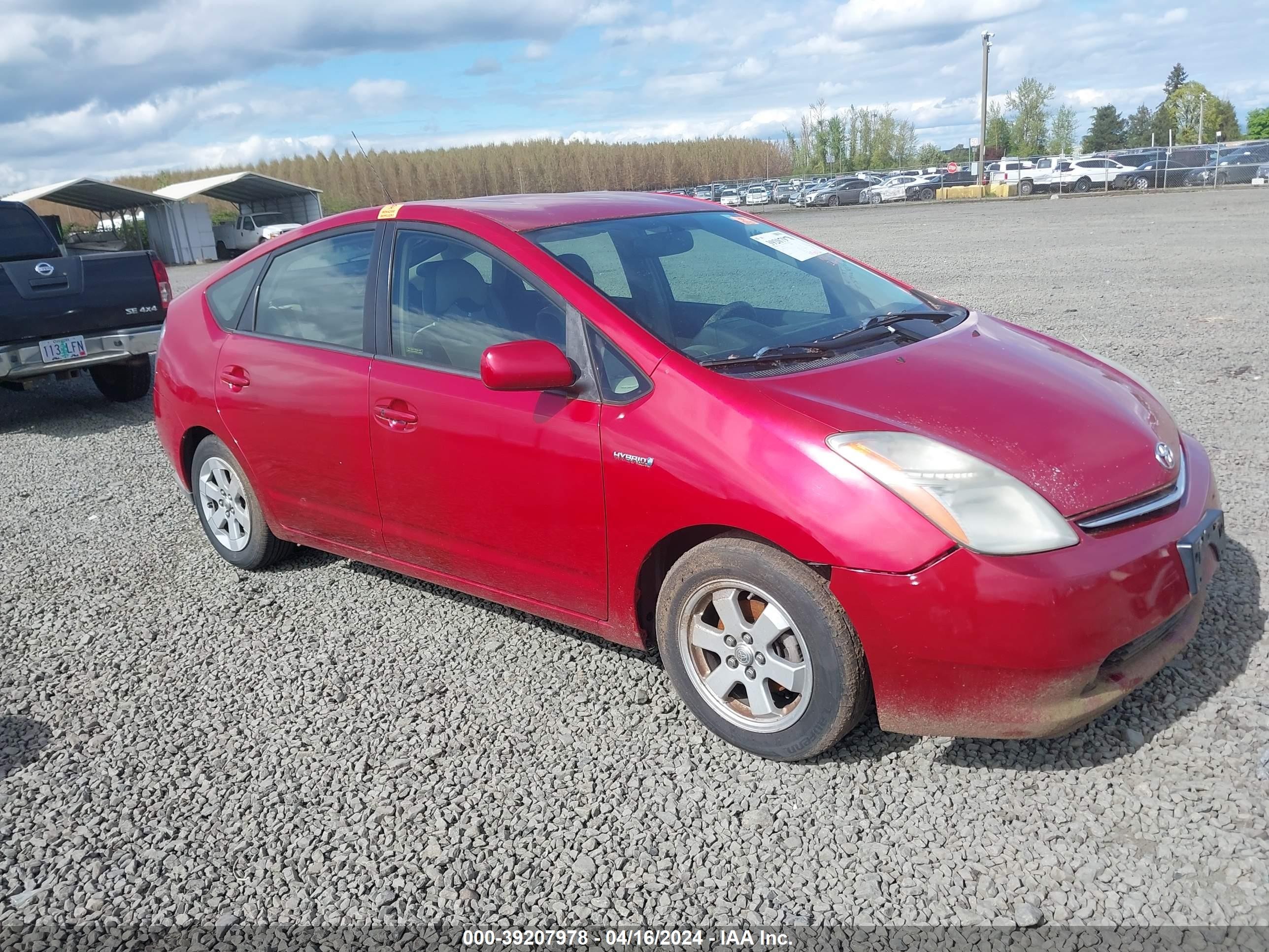 TOYOTA PRIUS 2007 jtdkb20u073275426