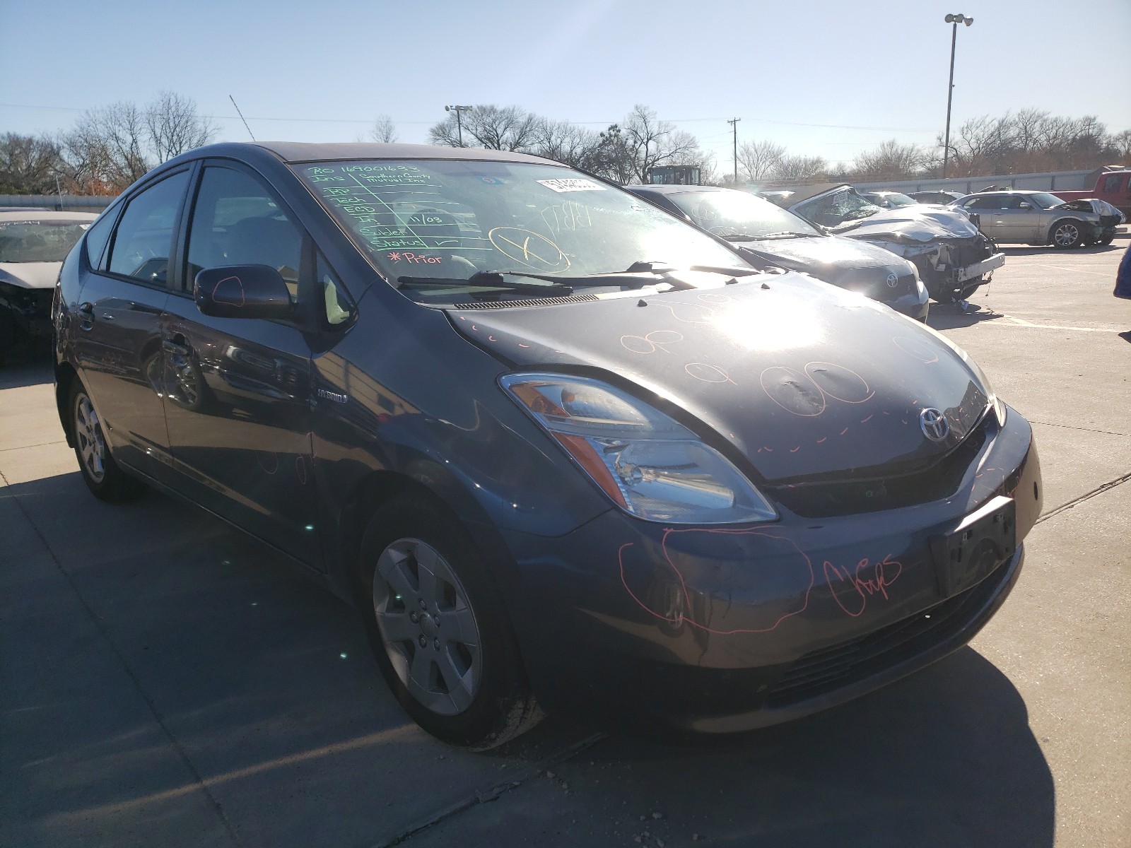 TOYOTA PRIUS 2007 jtdkb20u173285625