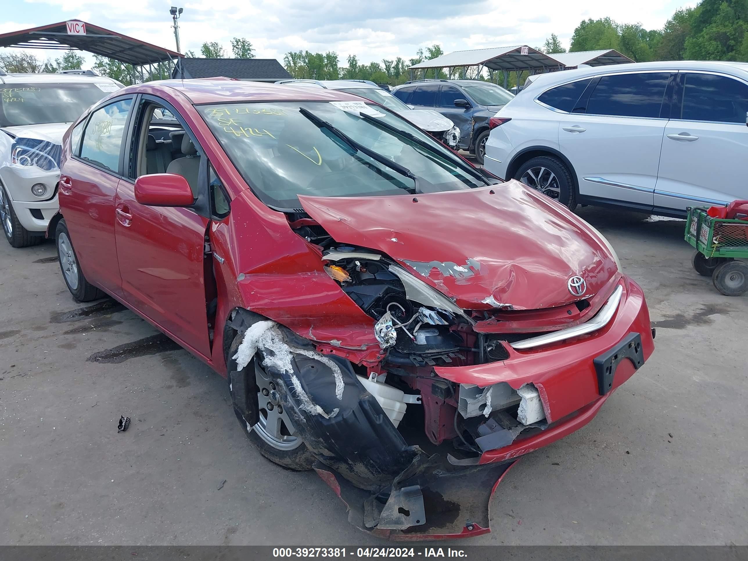 TOYOTA PRIUS 2007 jtdkb20u273263889