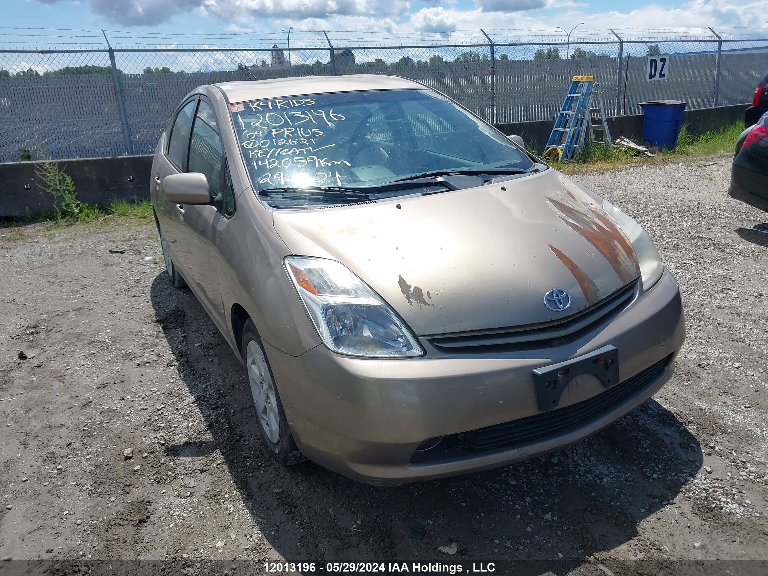 TOYOTA PRIUS 2004 jtdkb20u340012621