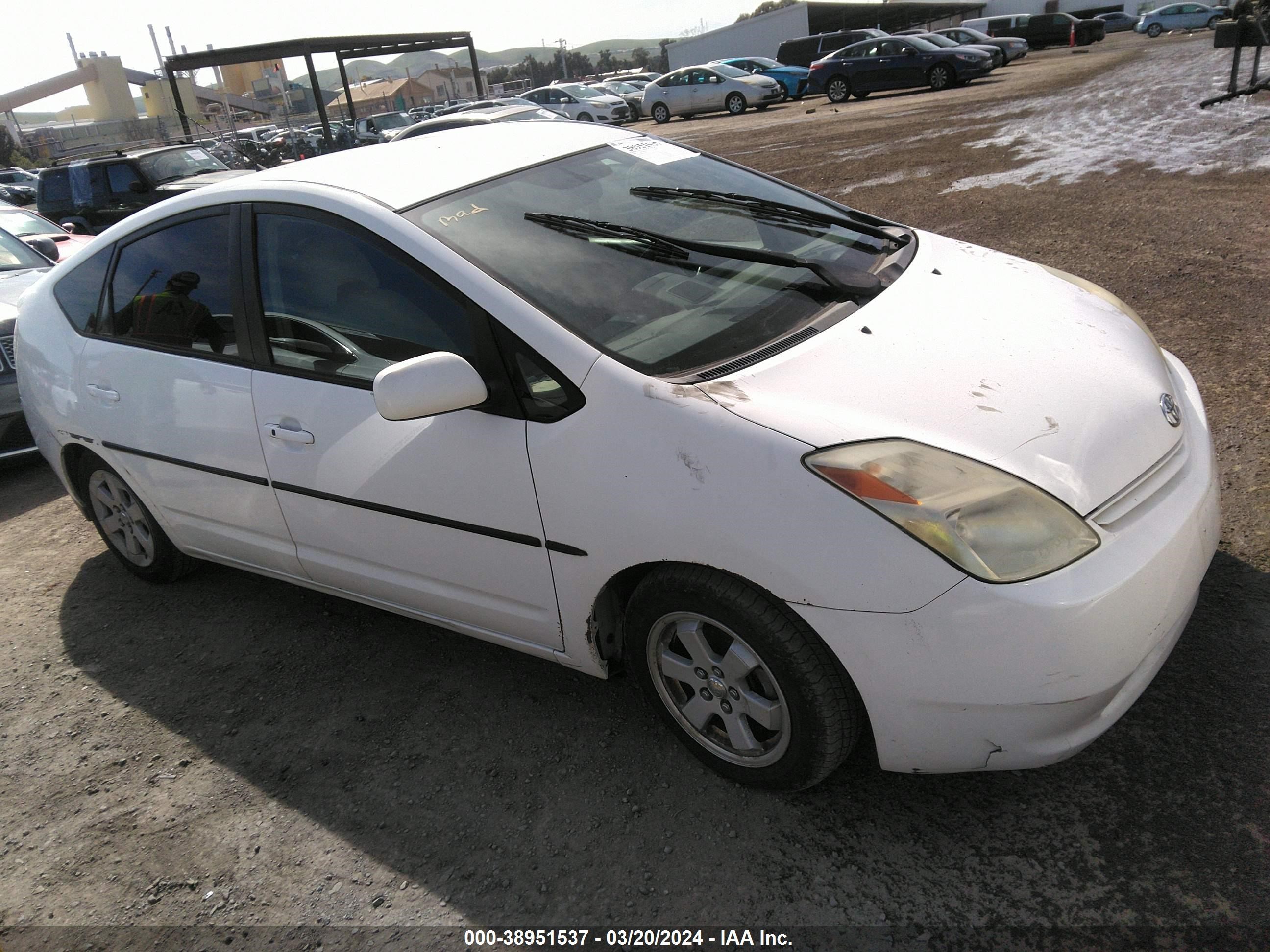 TOYOTA PRIUS 2005 jtdkb20u350123591