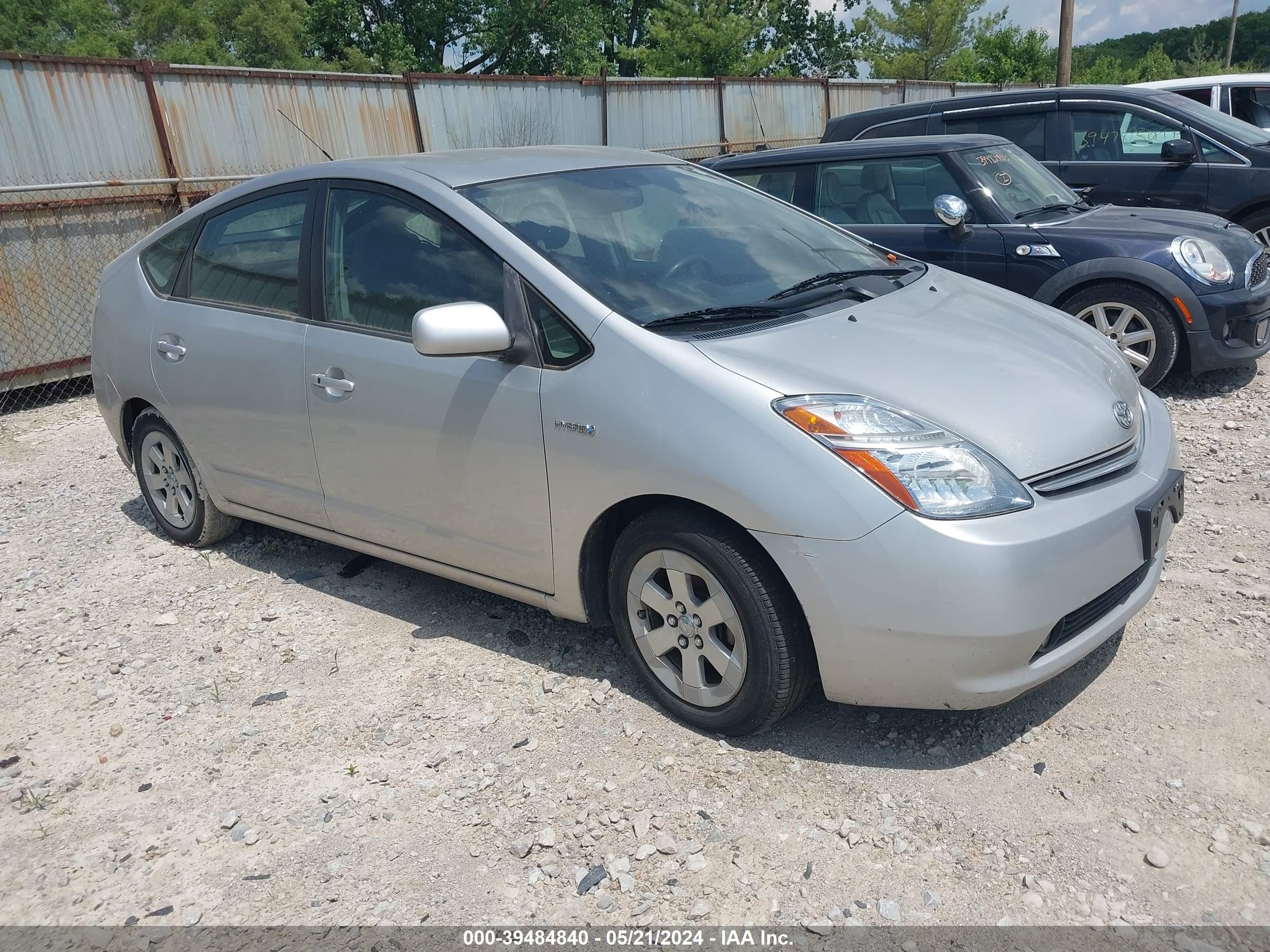 TOYOTA PRIUS 2008 jtdkb20u383461494