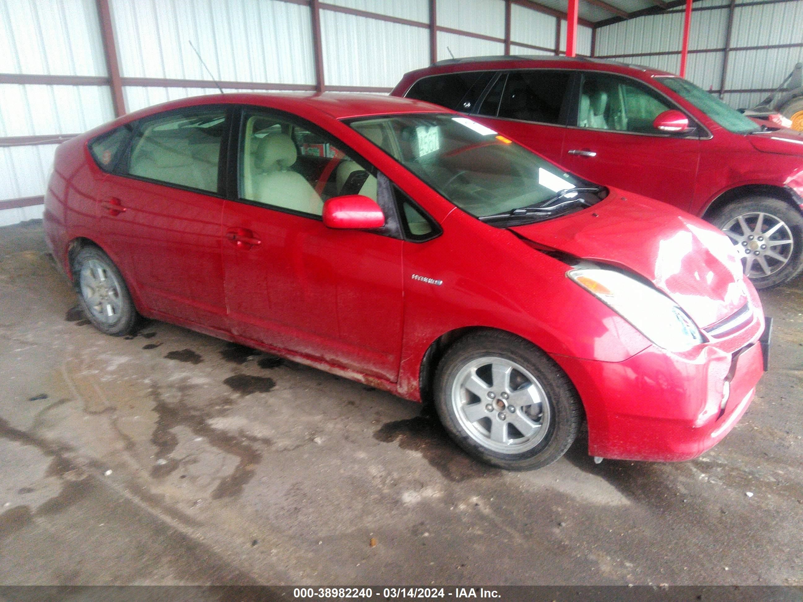 TOYOTA PRIUS 2008 jtdkb20u387730134