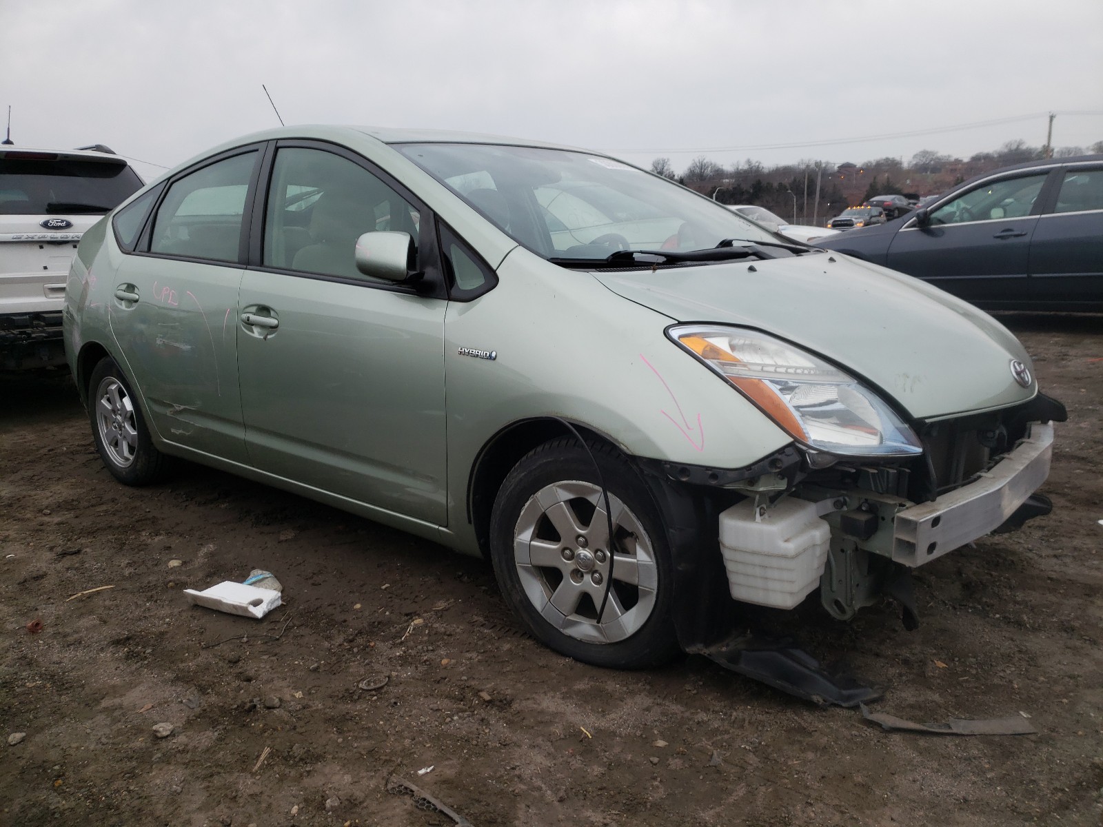 TOYOTA PRIUS 2008 jtdkb20u483335290