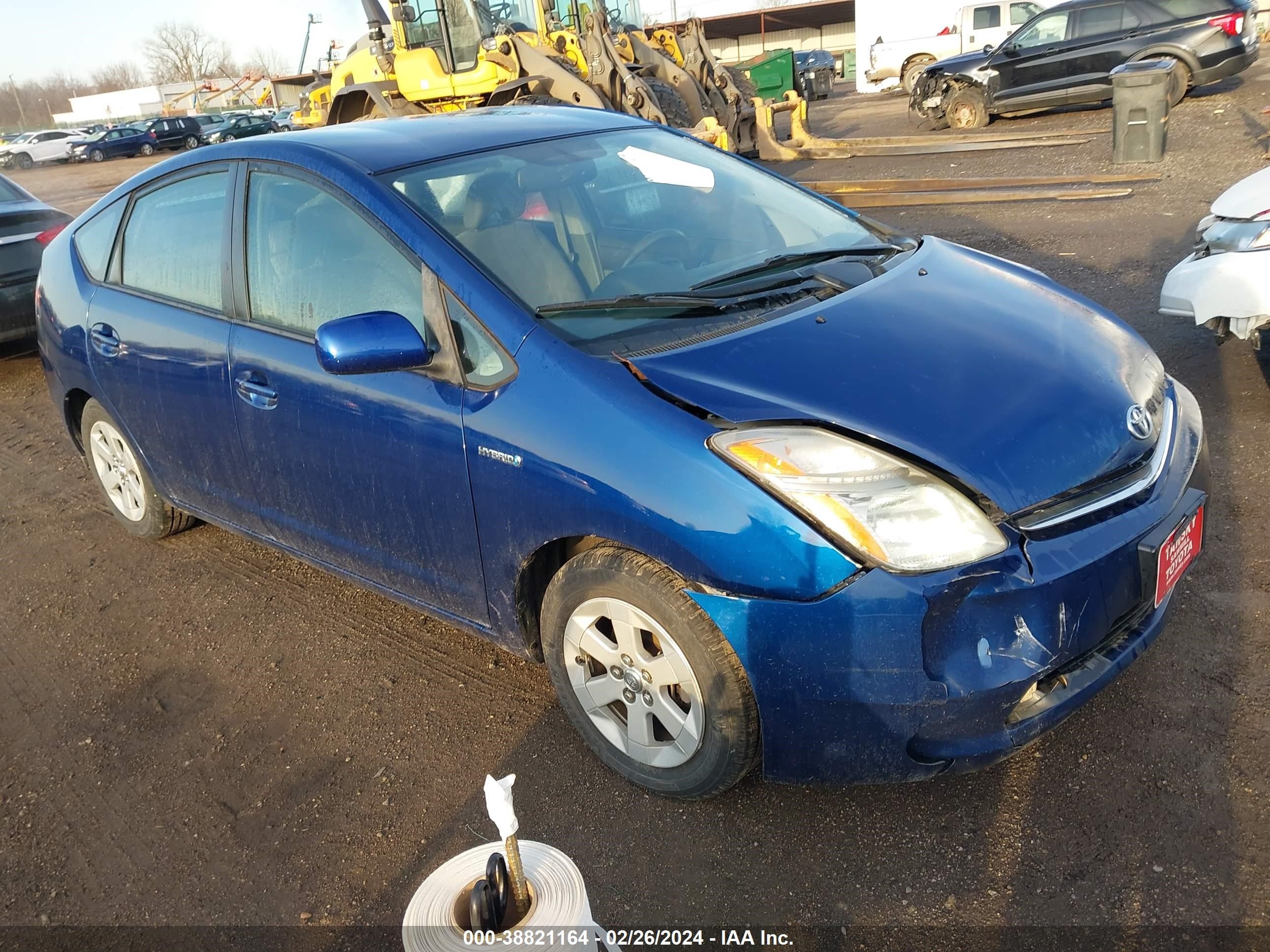 TOYOTA PRIUS 2008 jtdkb20u487695832