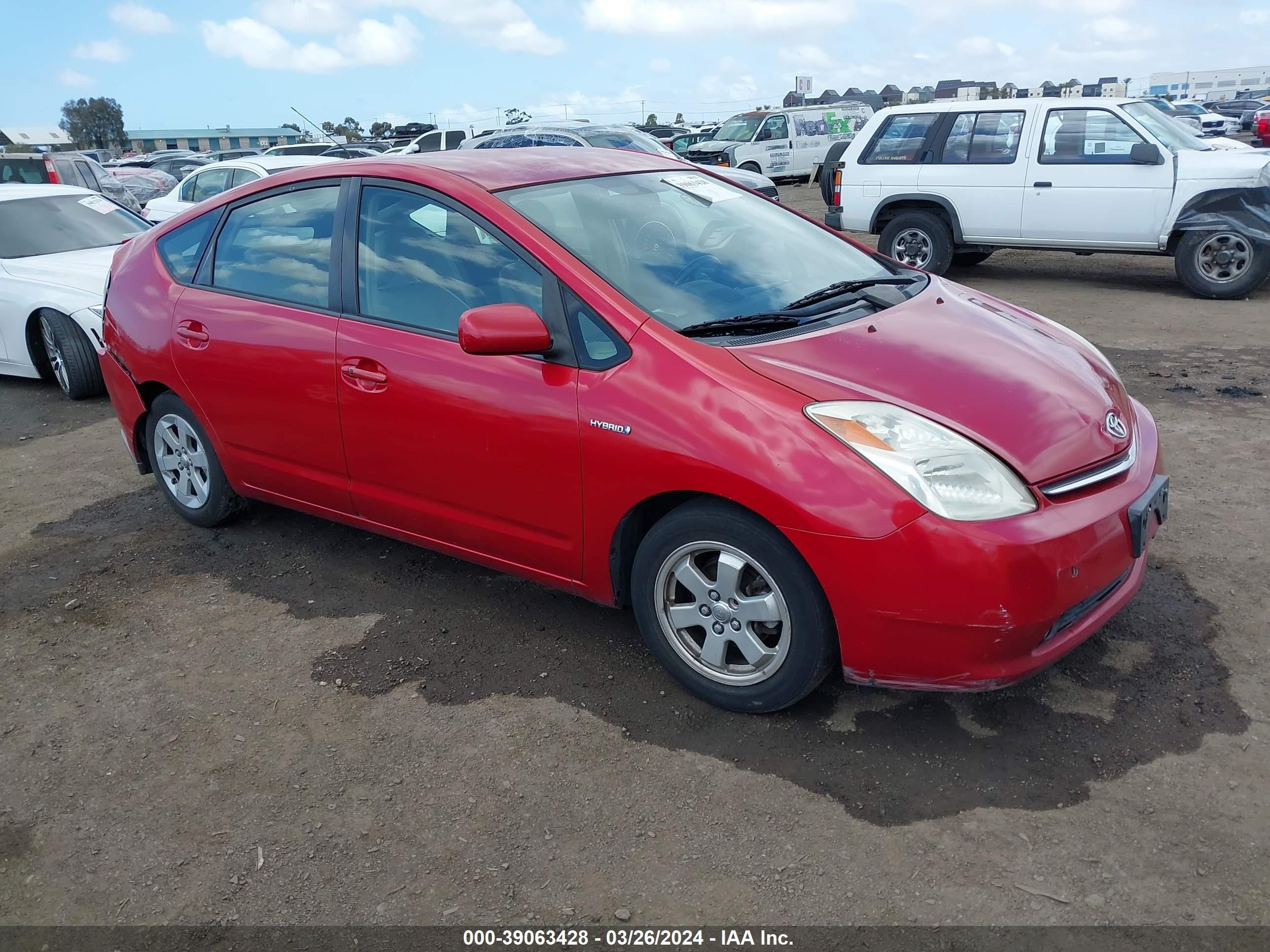 TOYOTA PRIUS 2008 jtdkb20u487816200