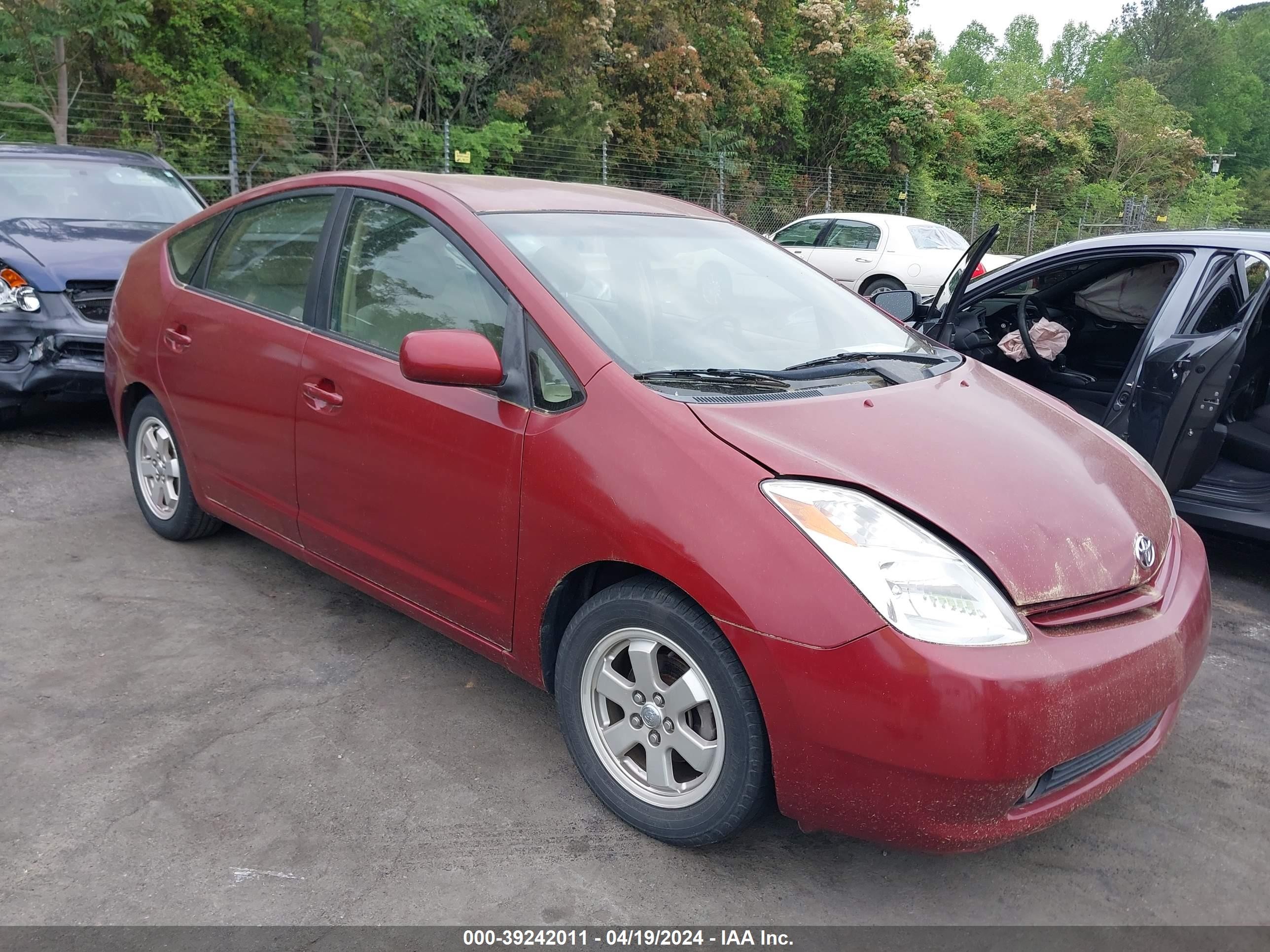 TOYOTA PRIUS 2004 jtdkb20u540079477