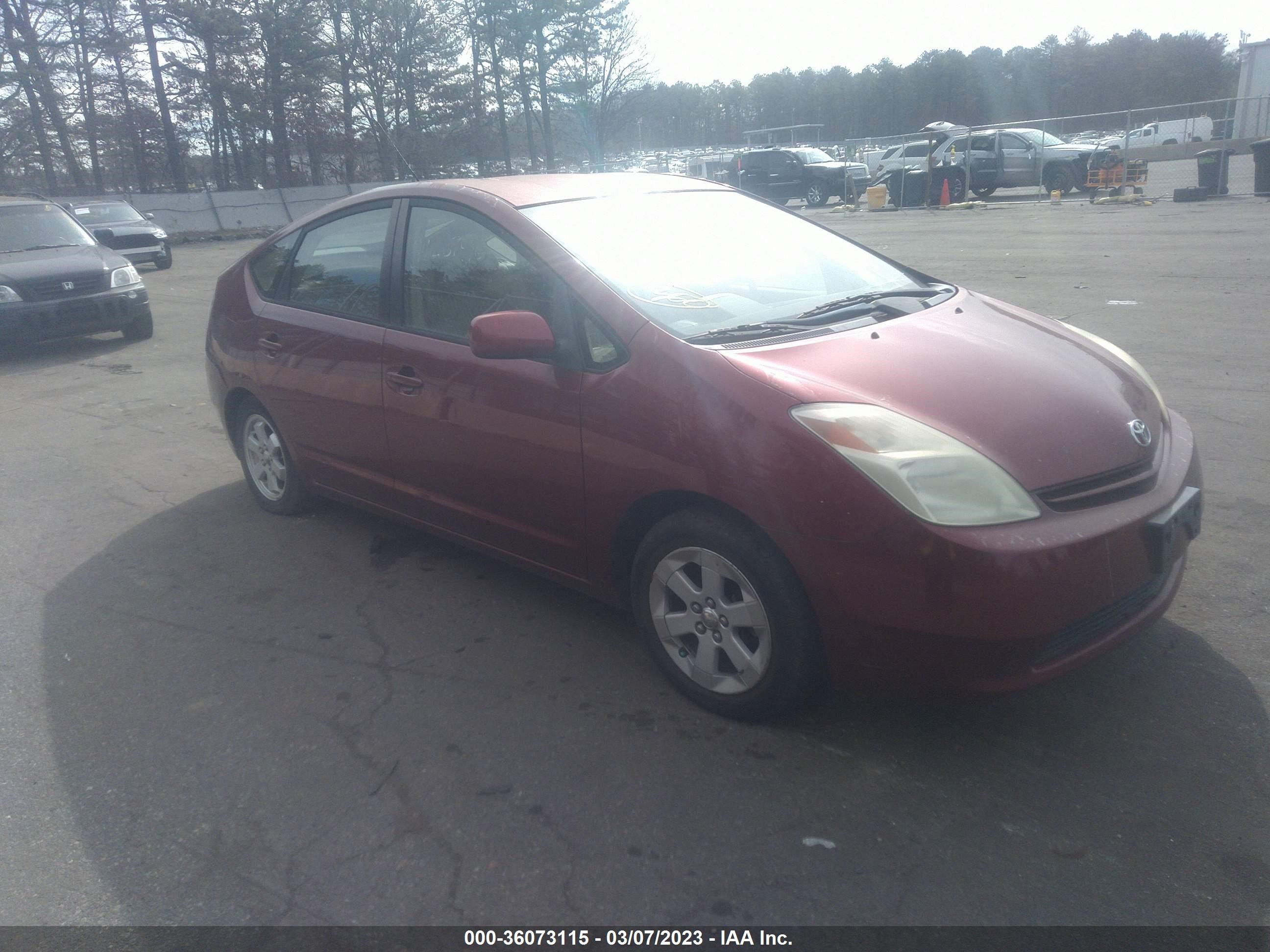 TOYOTA PRIUS 2005 jtdkb20u657027302