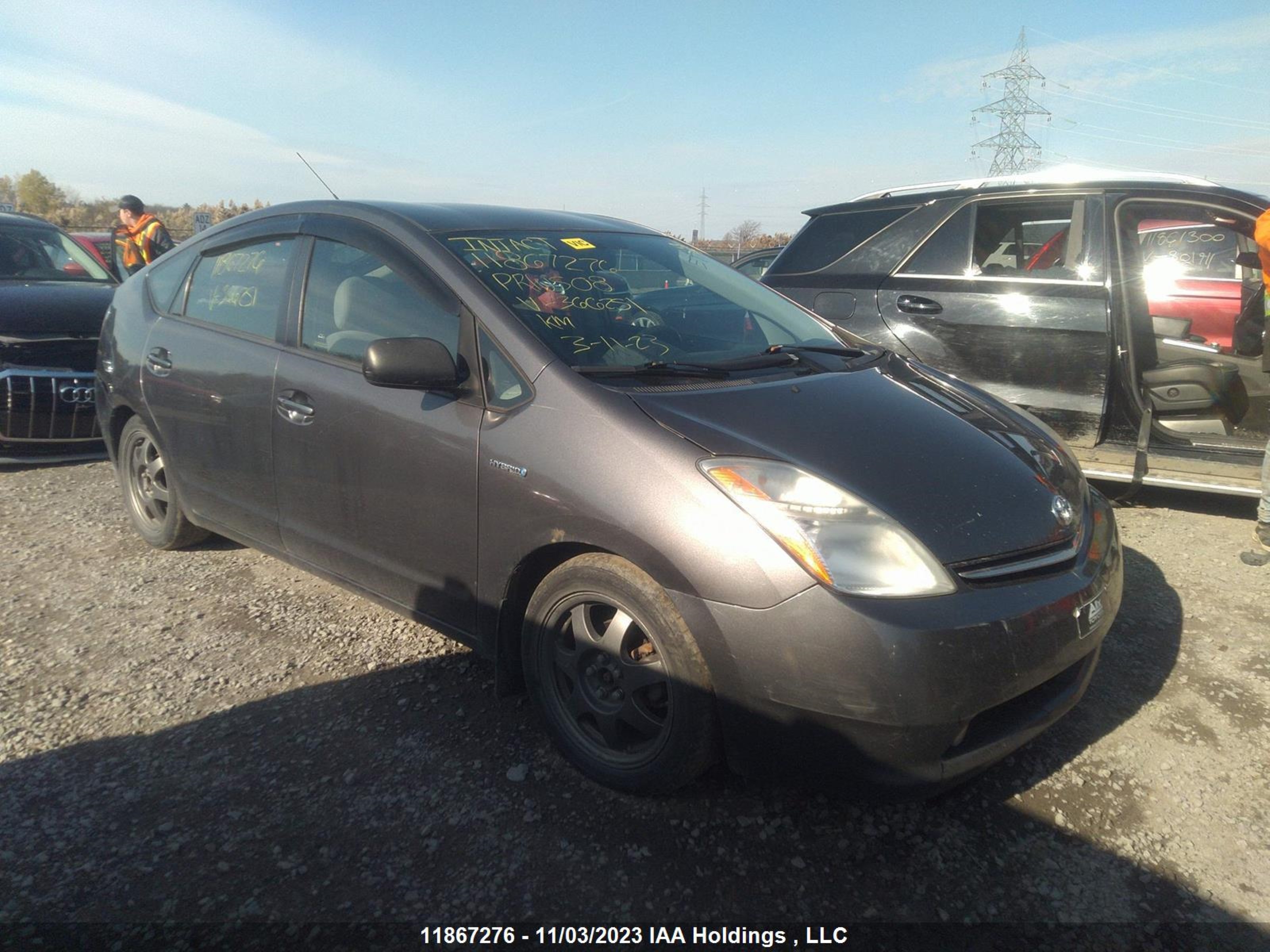 TOYOTA PRIUS 2008 jtdkb20u683366251