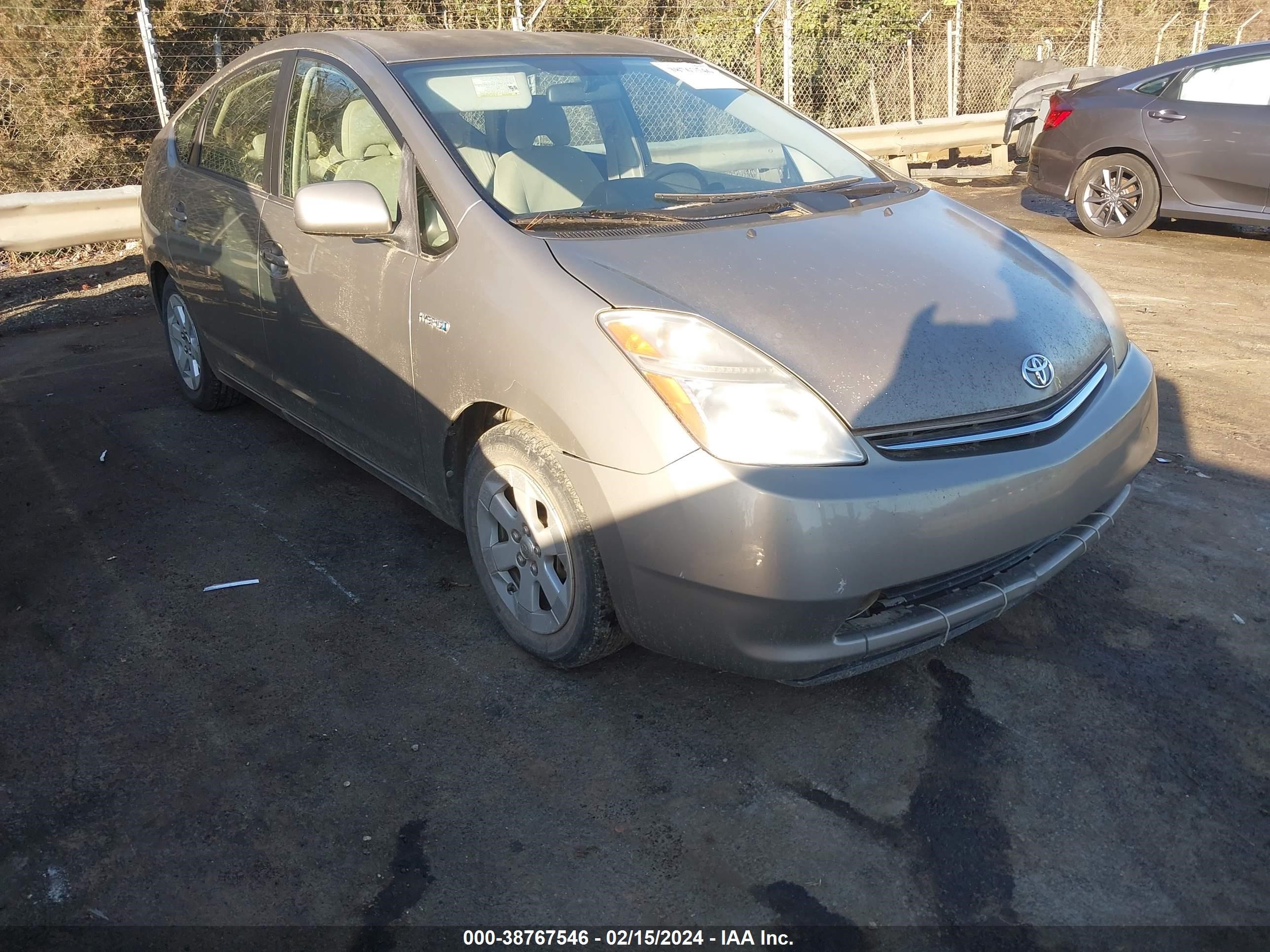 TOYOTA PRIUS 2008 jtdkb20u683390453