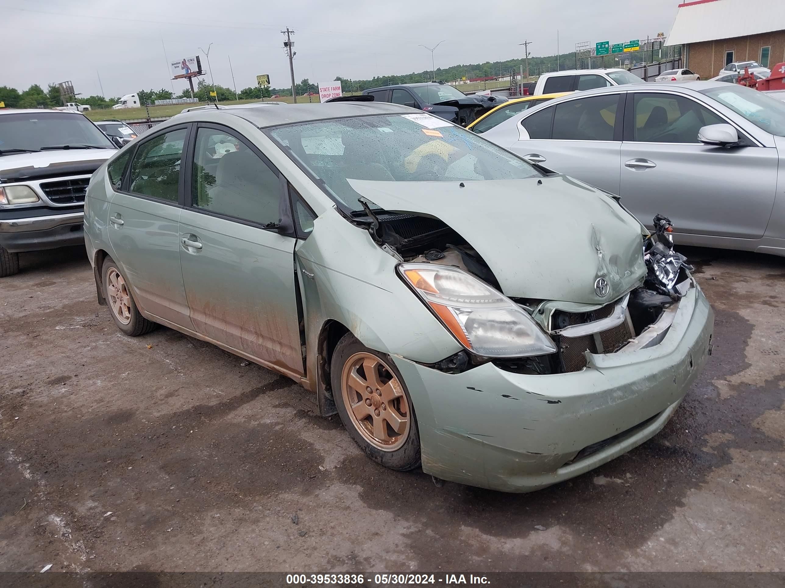 TOYOTA PRIUS 2008 jtdkb20u683416291