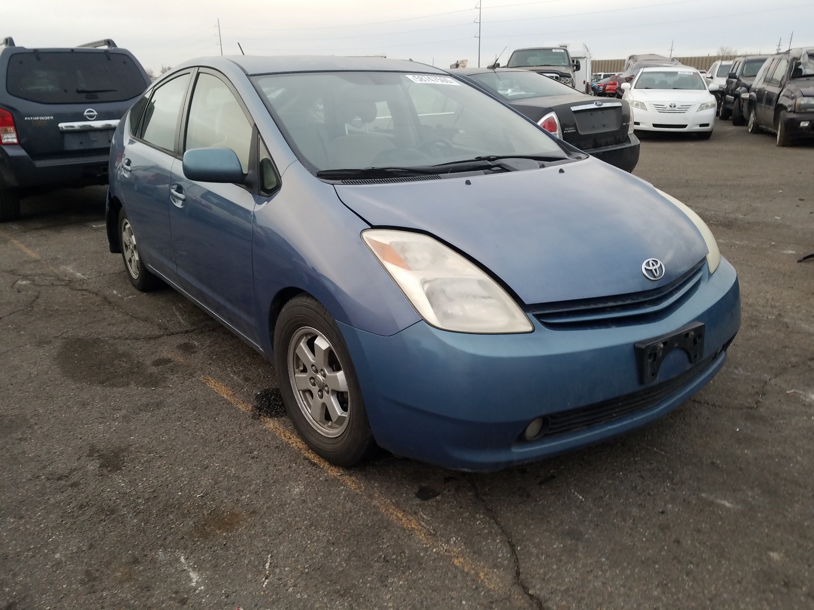 TOYOTA PRIUS 2005 jtdkb20u757020892