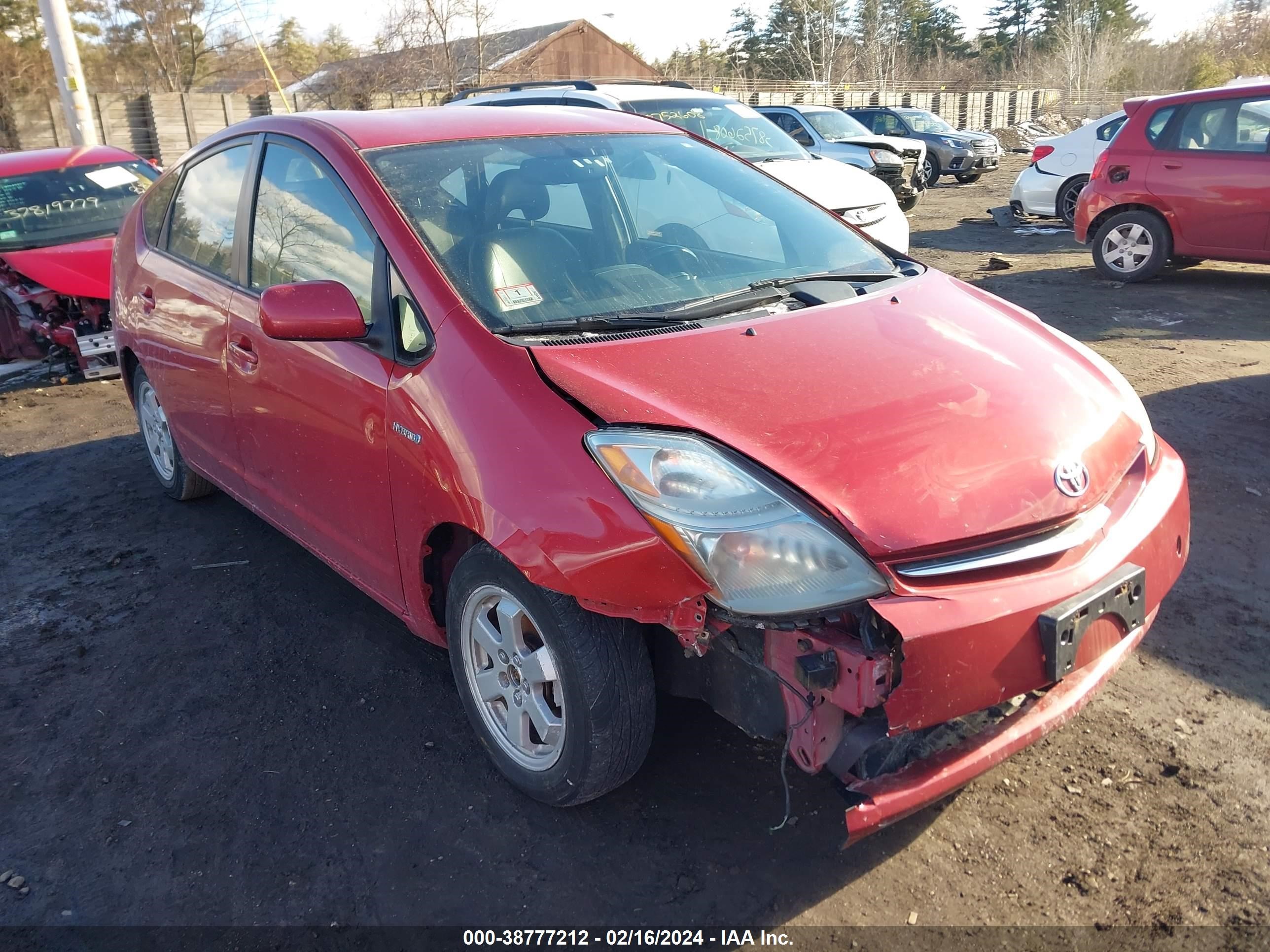 TOYOTA PRIUS 2007 jtdkb20u777584383