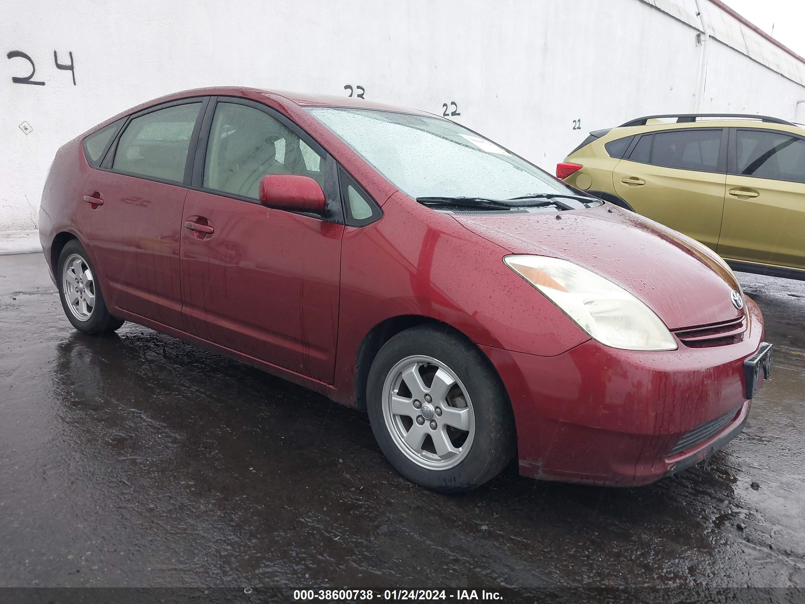 TOYOTA PRIUS 2005 jtdkb20u857040827