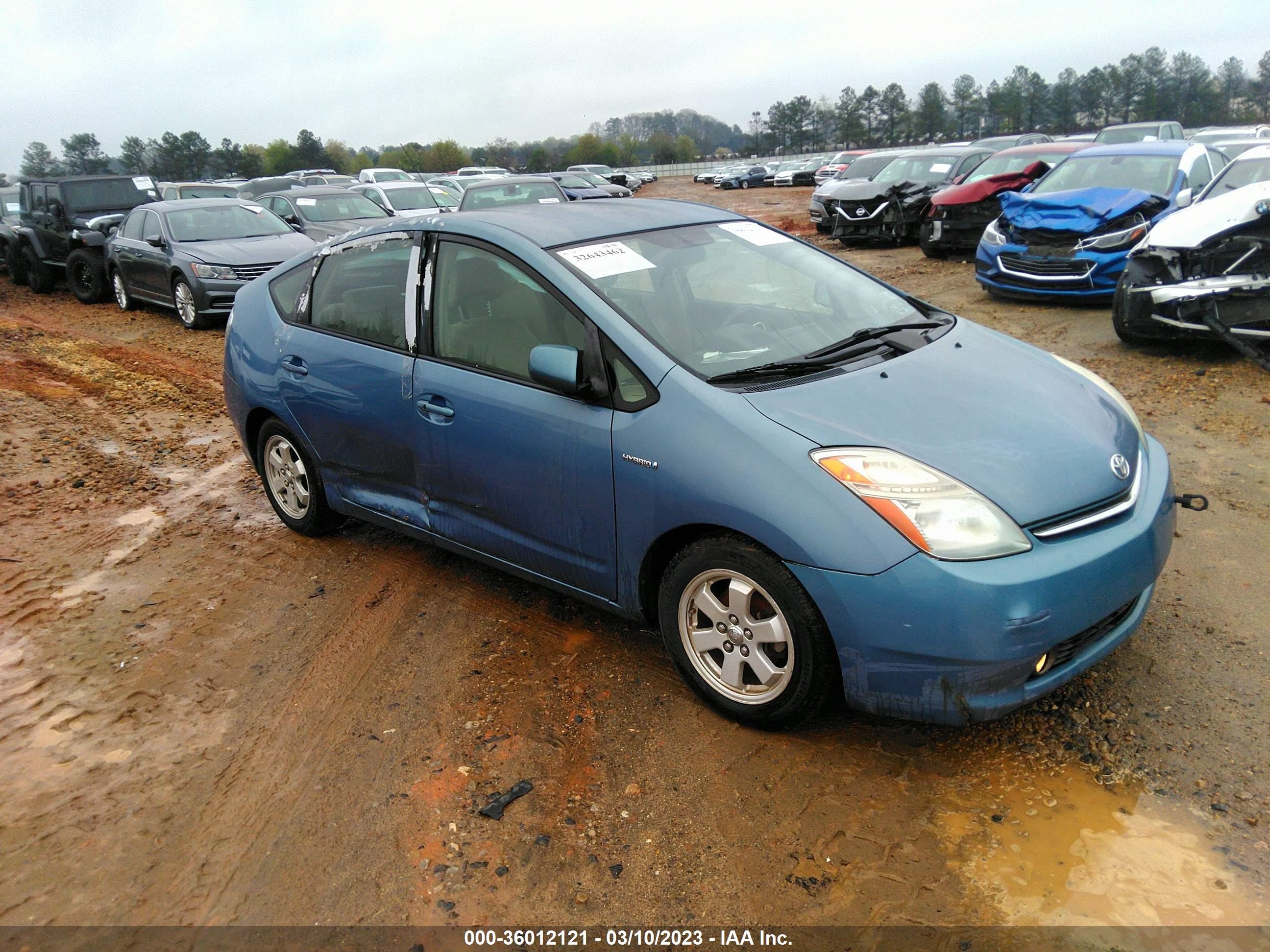 TOYOTA PRIUS 2007 jtdkb20u877618346