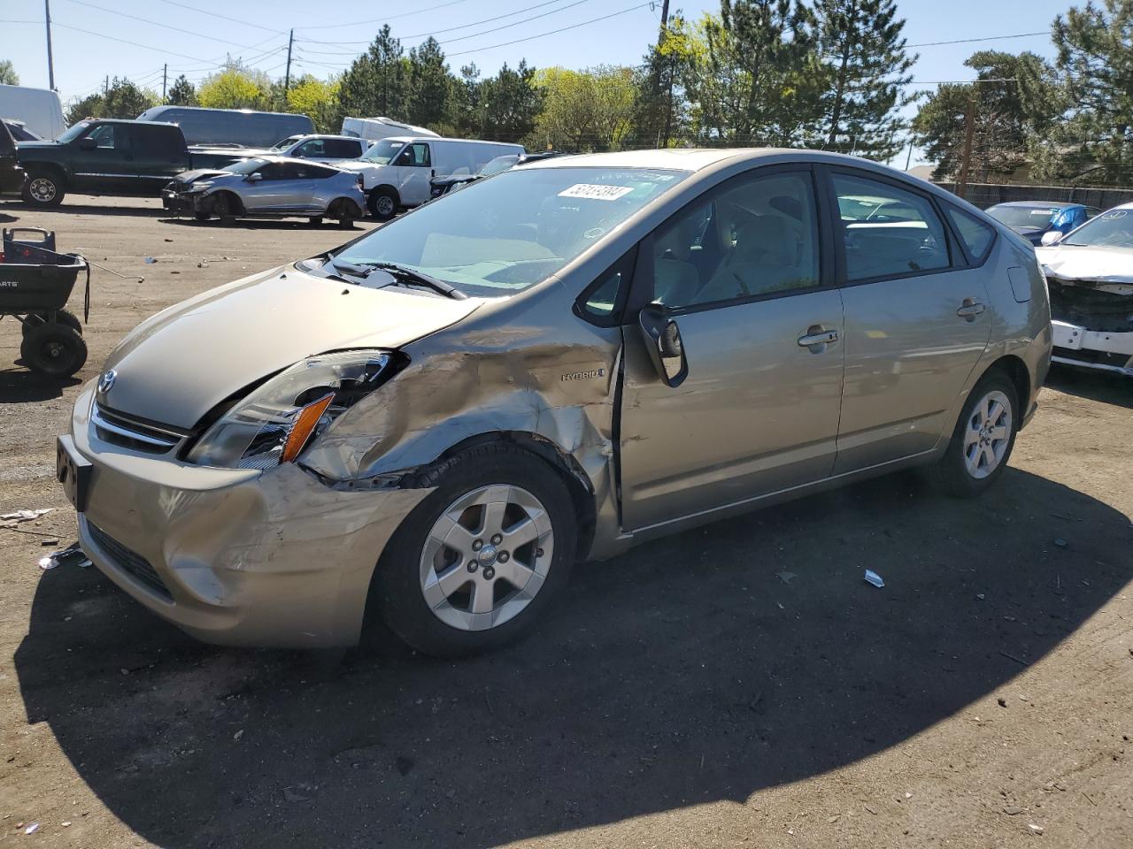 TOYOTA PRIUS 2007 jtdkb20u877620792