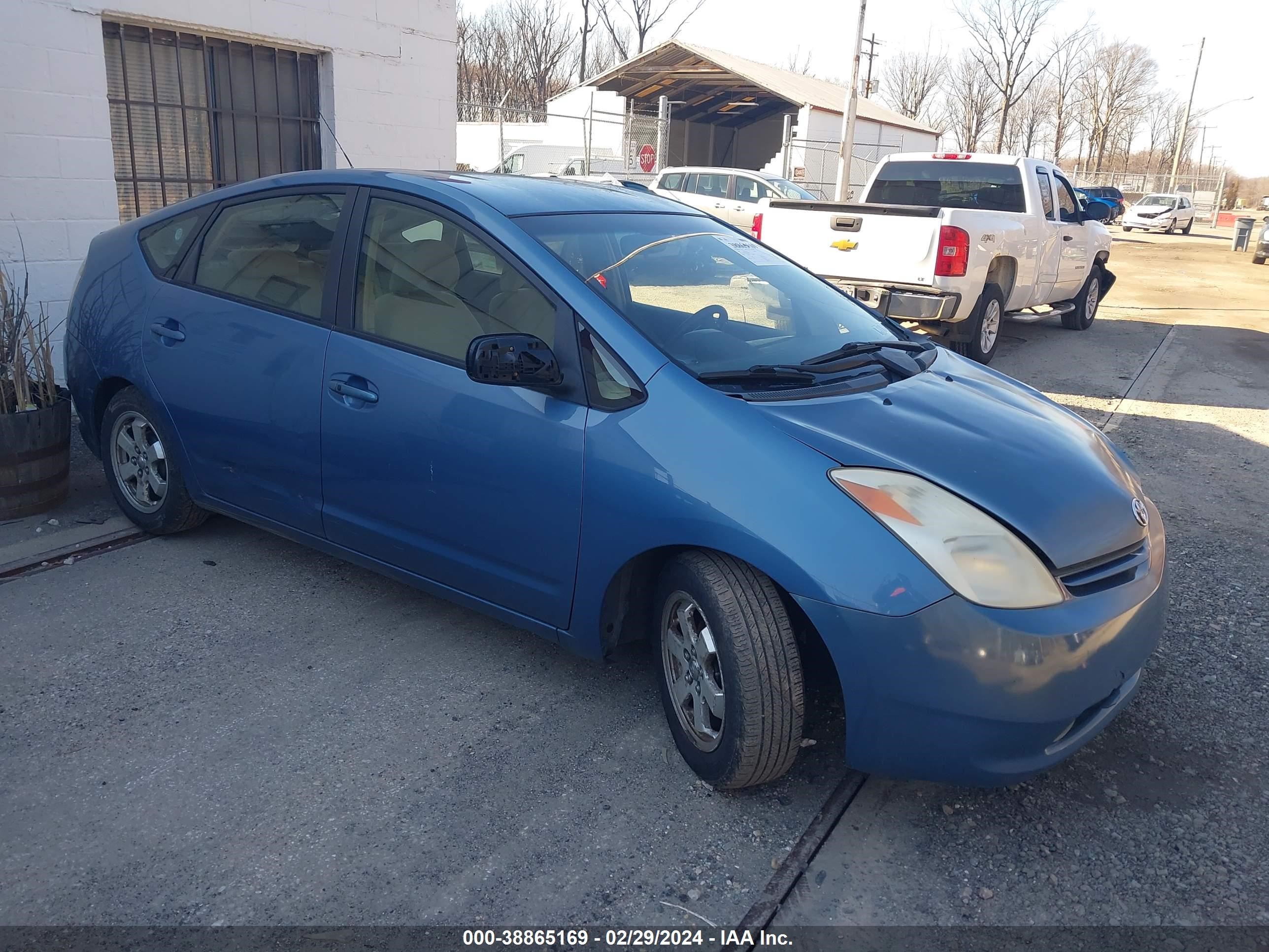 TOYOTA PRIUS 2004 jtdkb20ux40048693