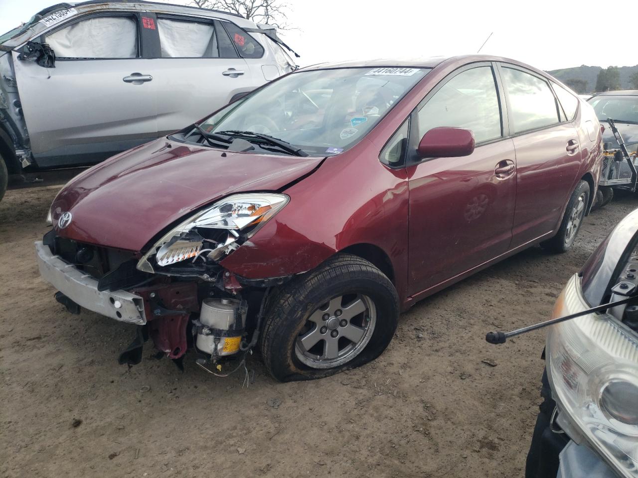 TOYOTA PRIUS 2005 jtdkb20ux57006825