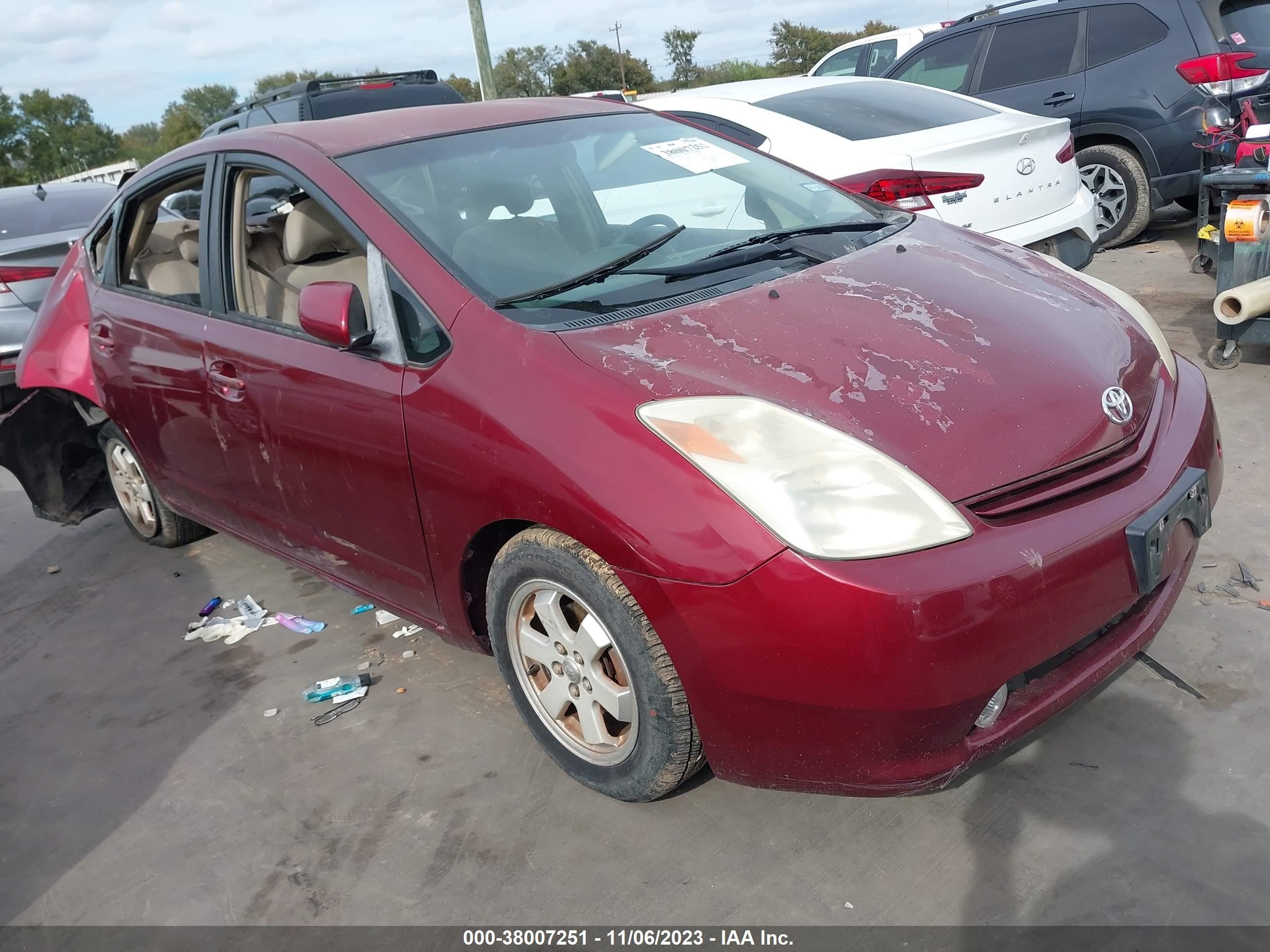 TOYOTA PRIUS 2005 jtdkb20ux57018005