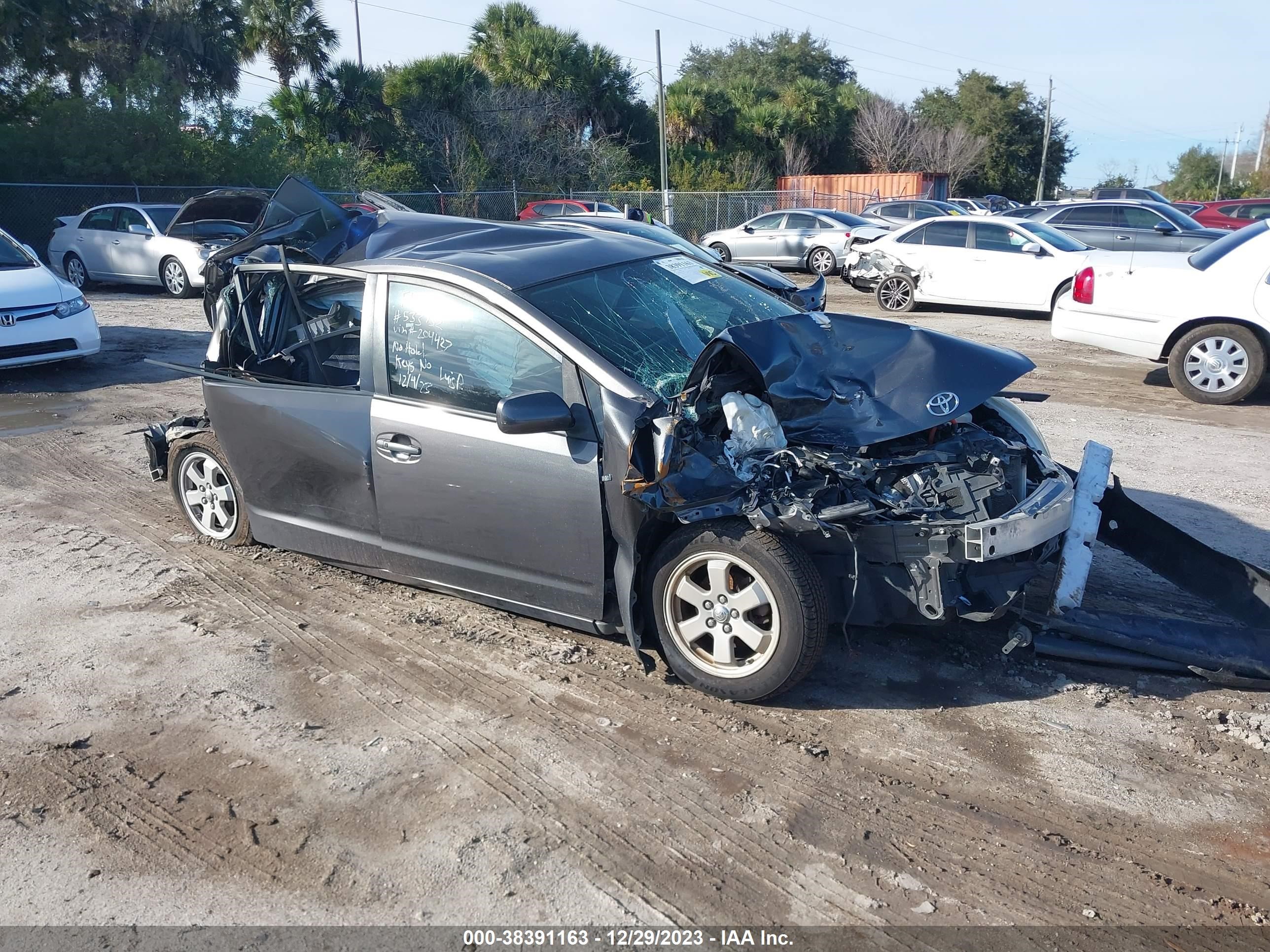 TOYOTA PRIUS 2007 jtdkb20ux73204427