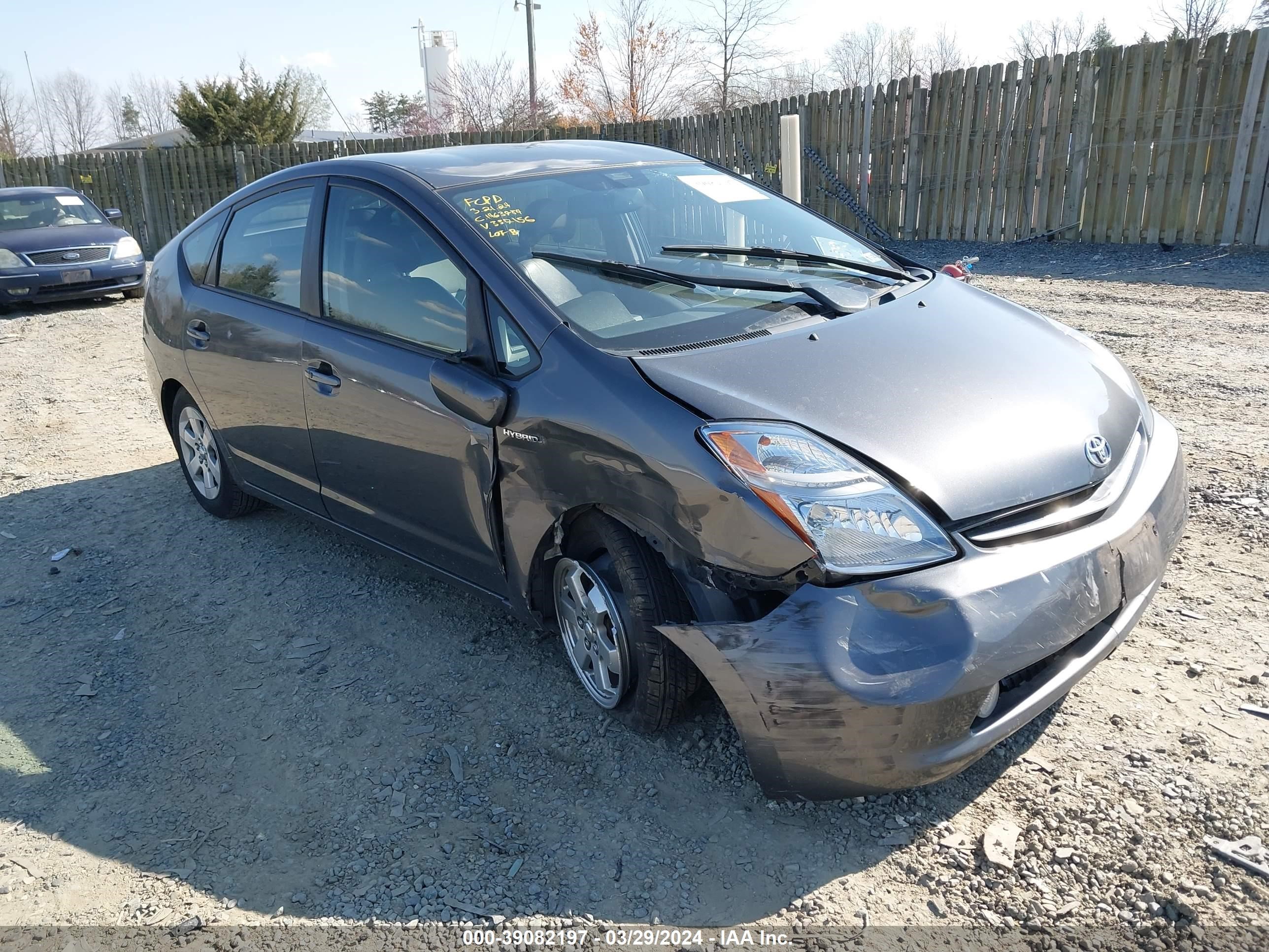 TOYOTA PRIUS 2008 jtdkb20ux83337156