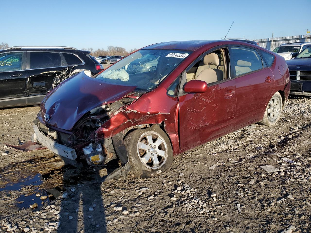 TOYOTA PRIUS 2005 jtdkb22u057007849