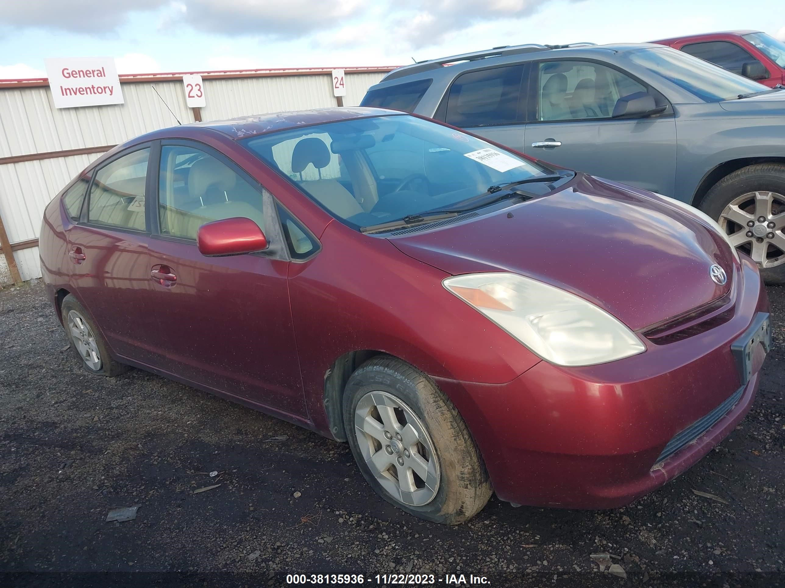 TOYOTA PRIUS 2005 jtdkb22u857018579