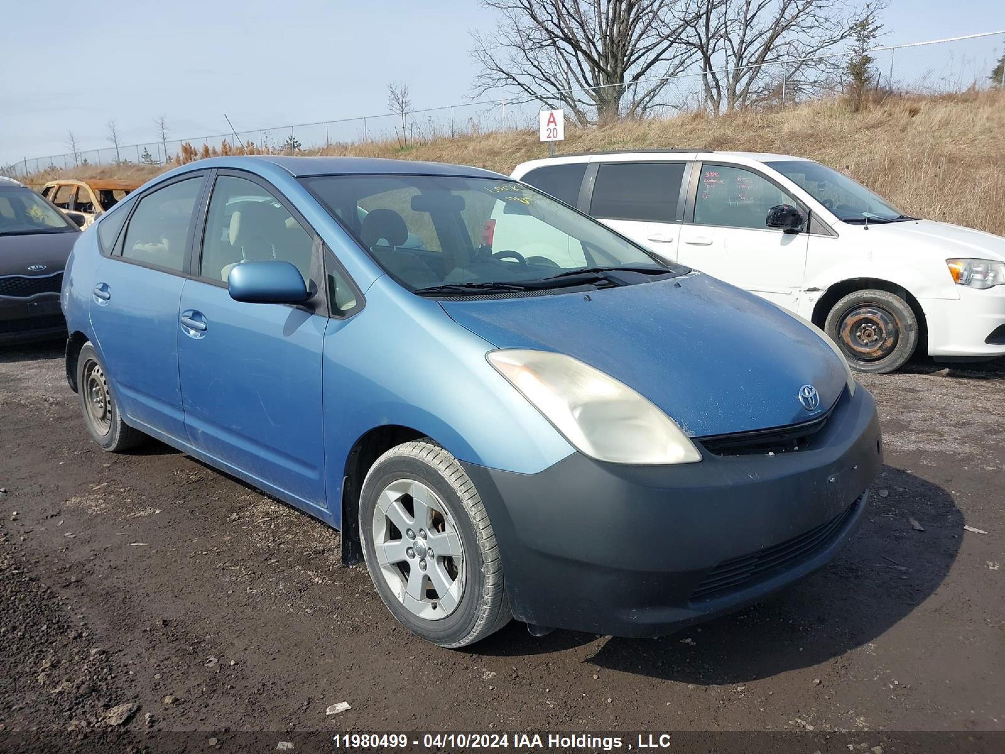 TOYOTA PRIUS 2005 jtdkb22u953084582