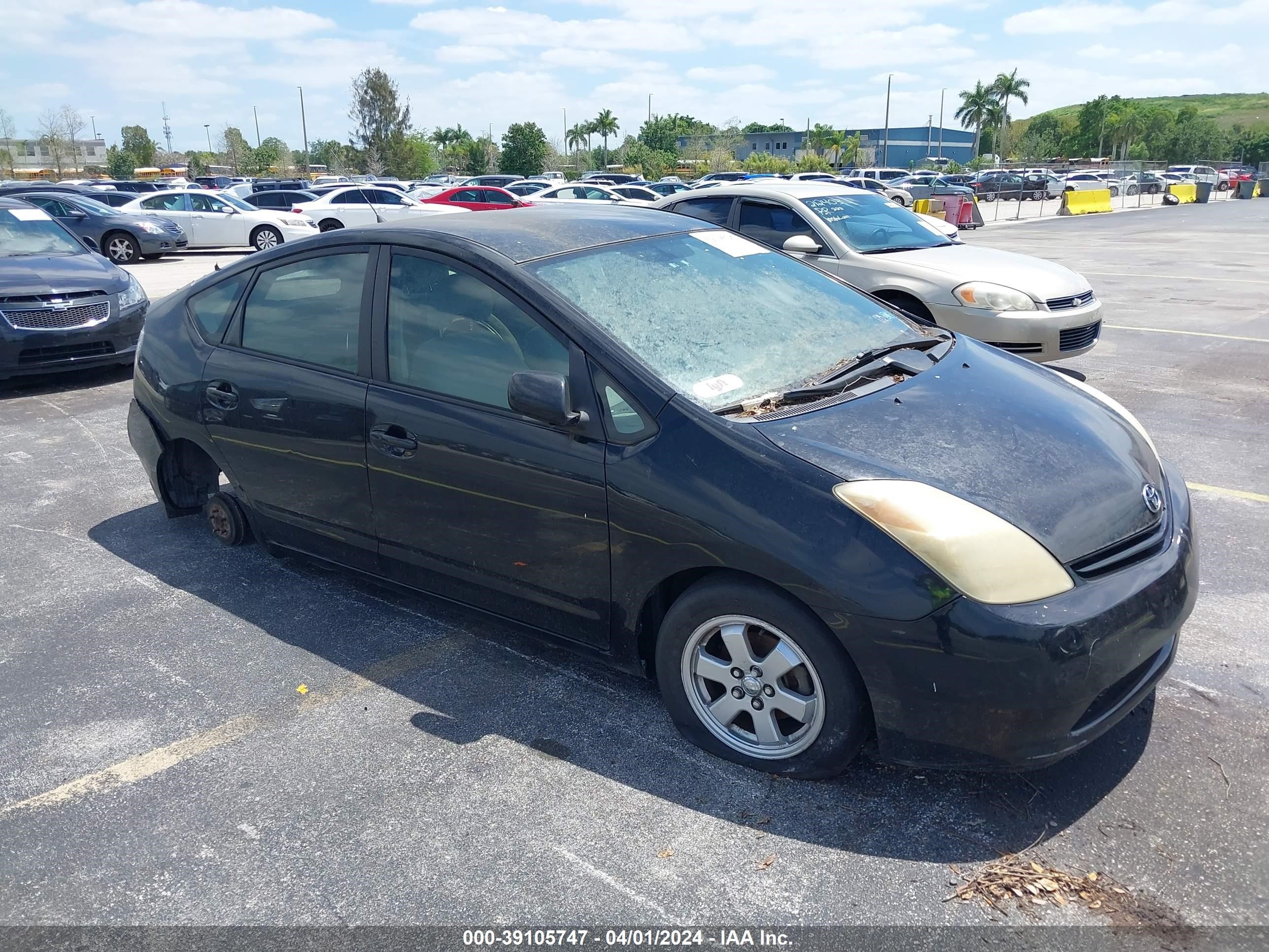 TOYOTA PRIUS 2005 jtdkb22ux53100711