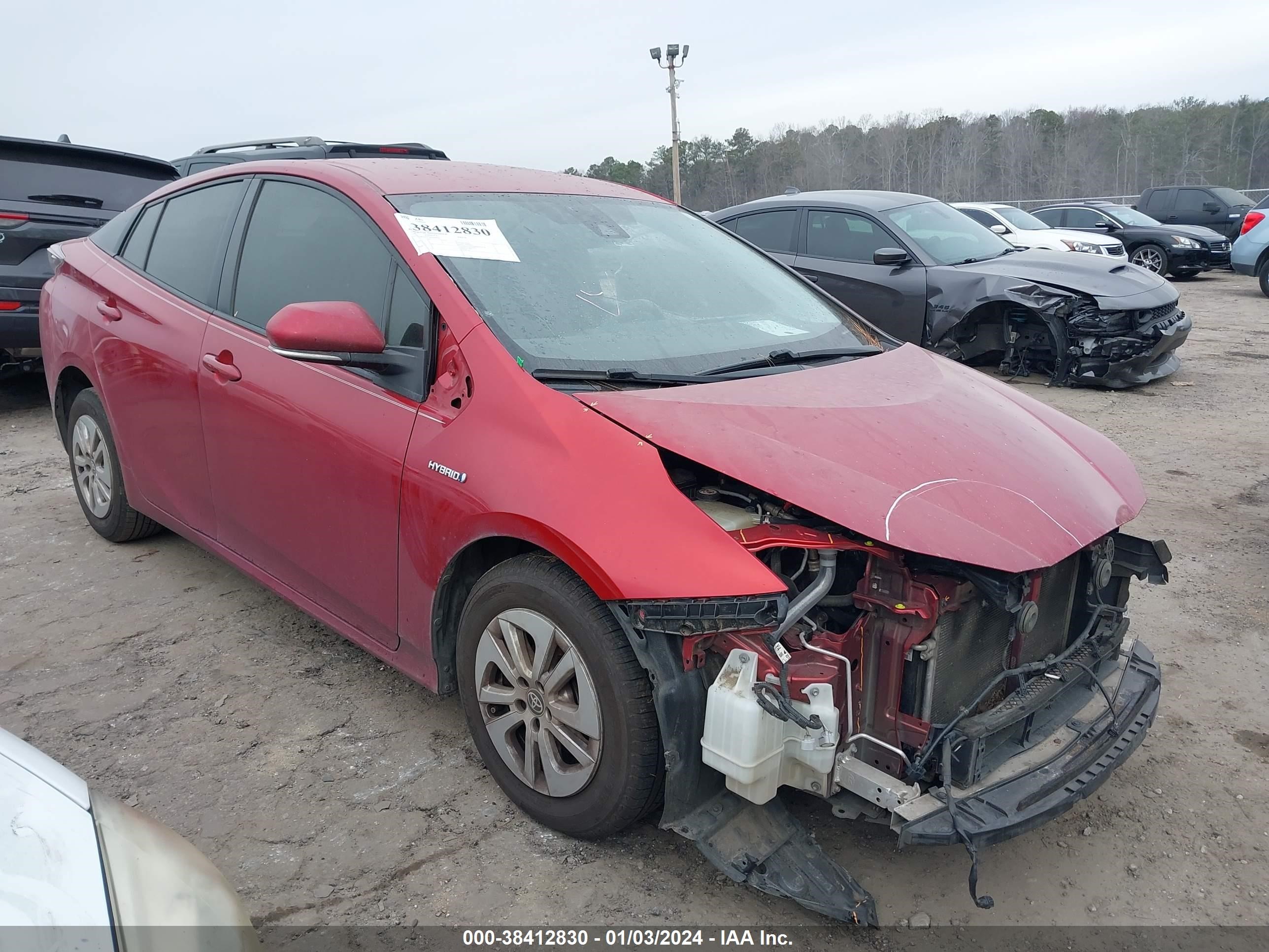 TOYOTA PRIUS 2017 jtdkbrfu1h3056959