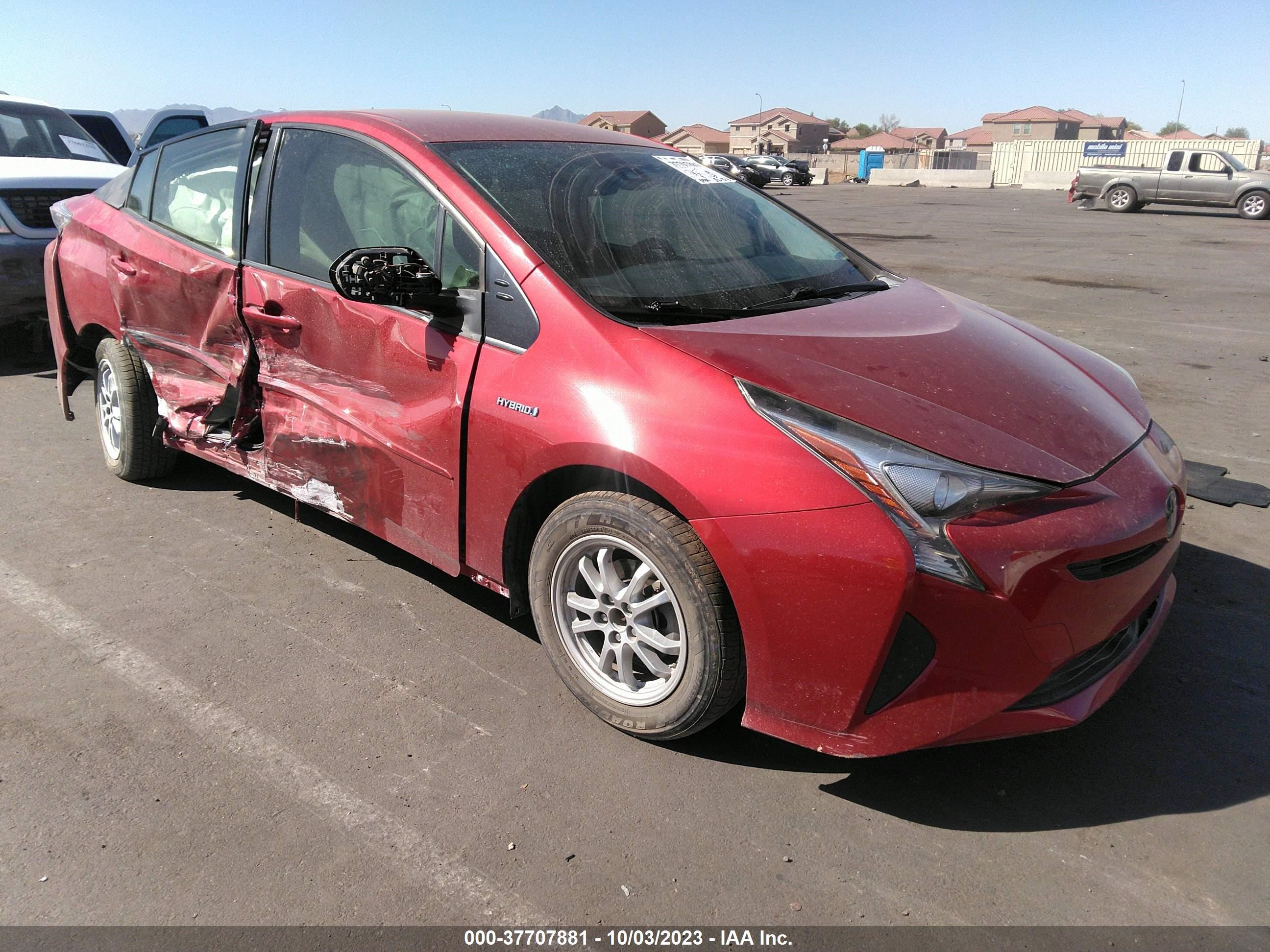 TOYOTA PRIUS 2017 jtdkbrfu2h3552997