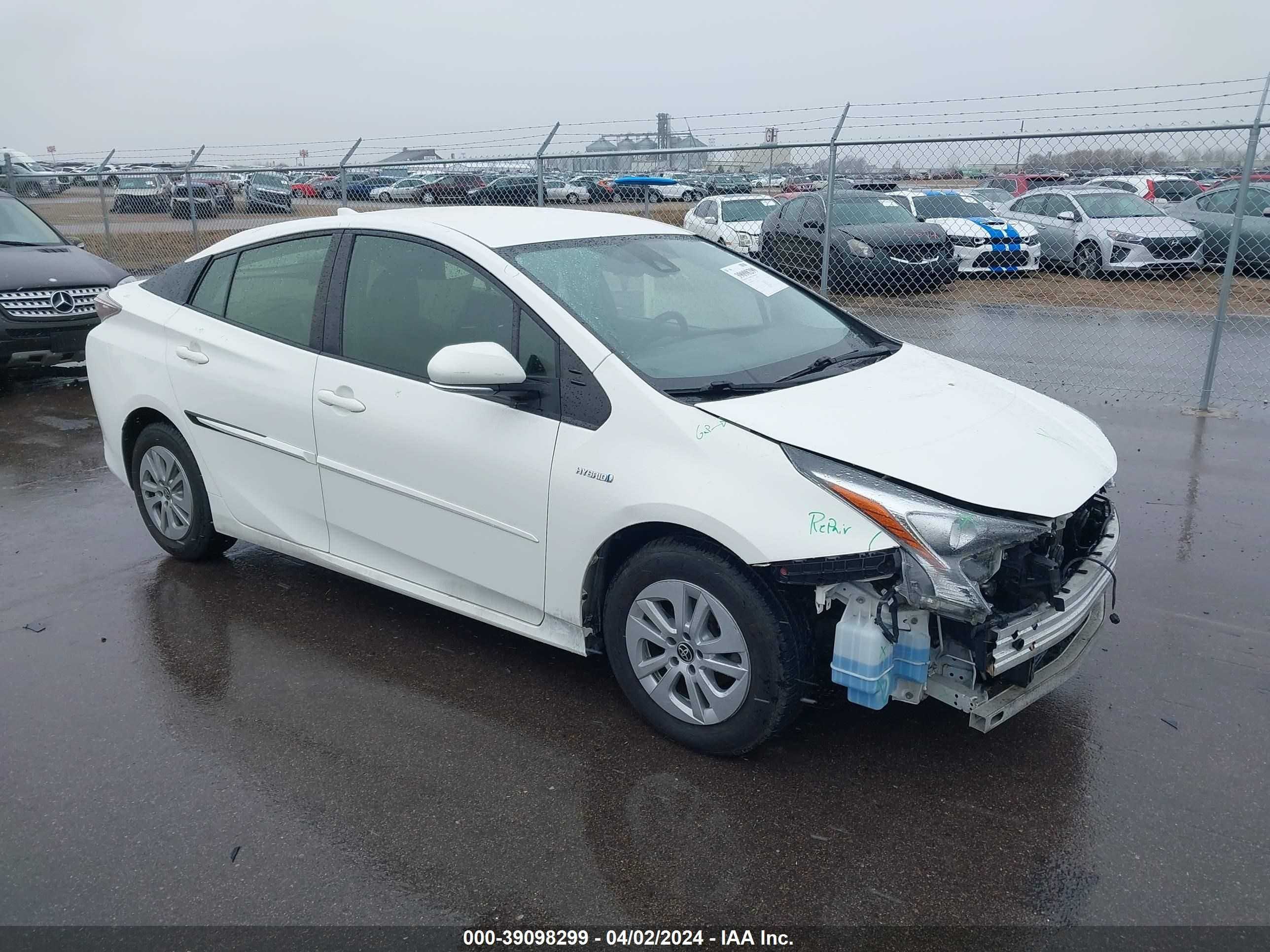 TOYOTA PRIUS 2017 jtdkbrfu2h3554927