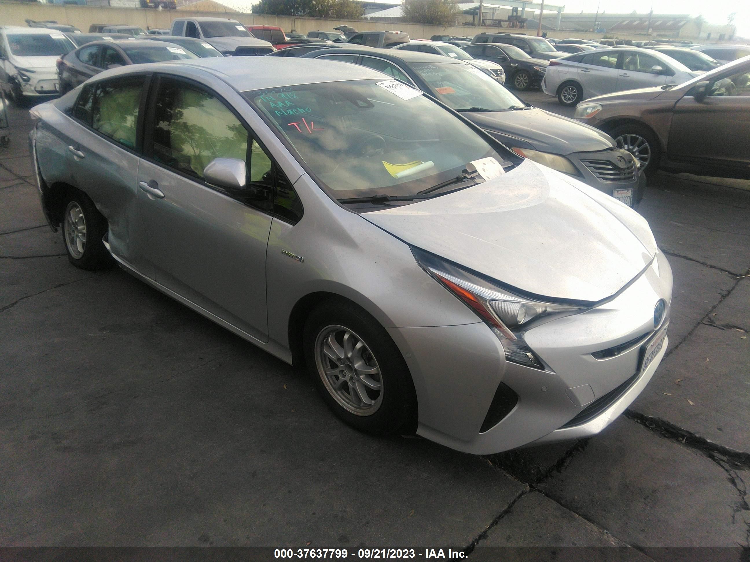 TOYOTA PRIUS 2018 jtdkbrfu5j3600479