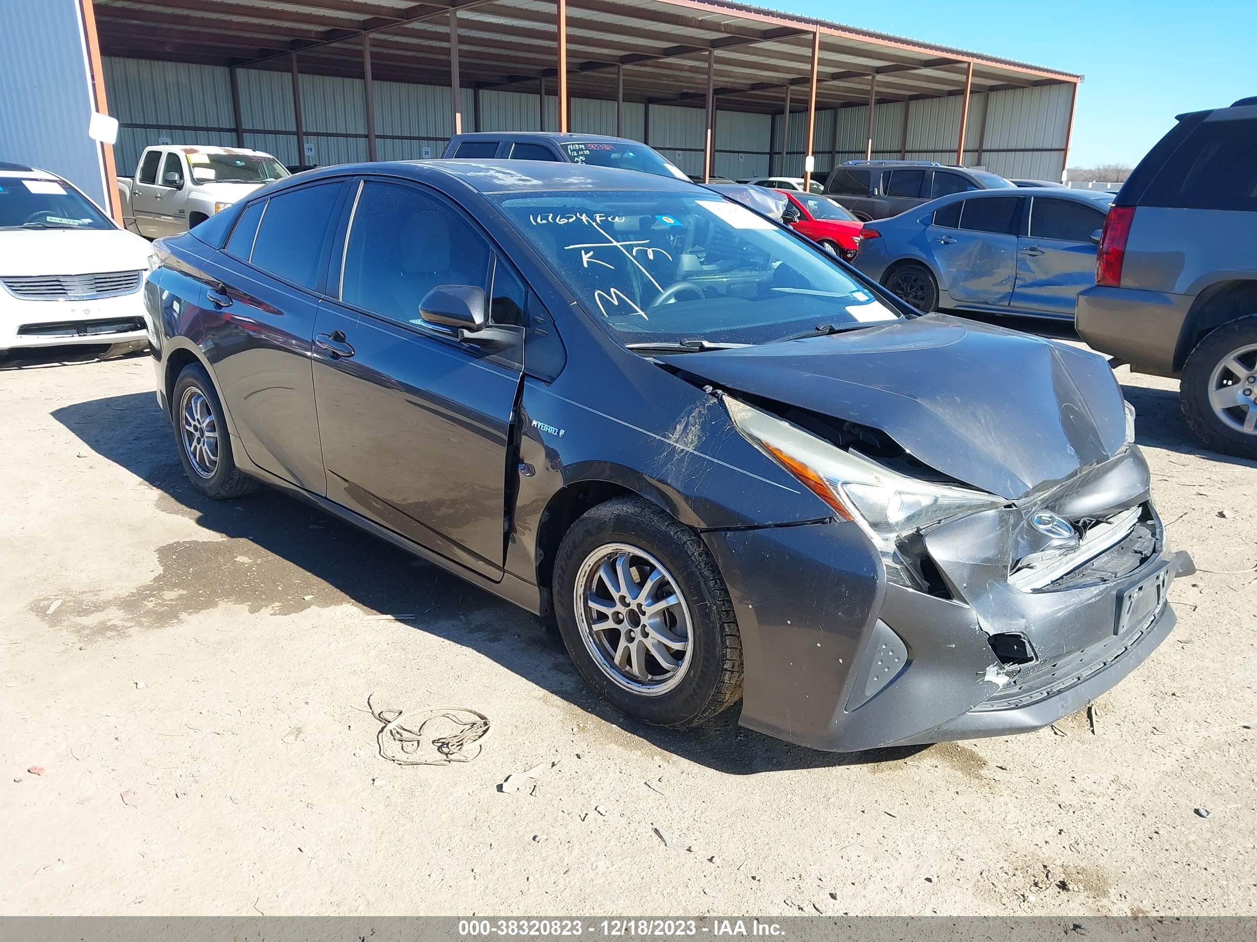 TOYOTA PRIUS 2016 jtdkbrfu7g3512641