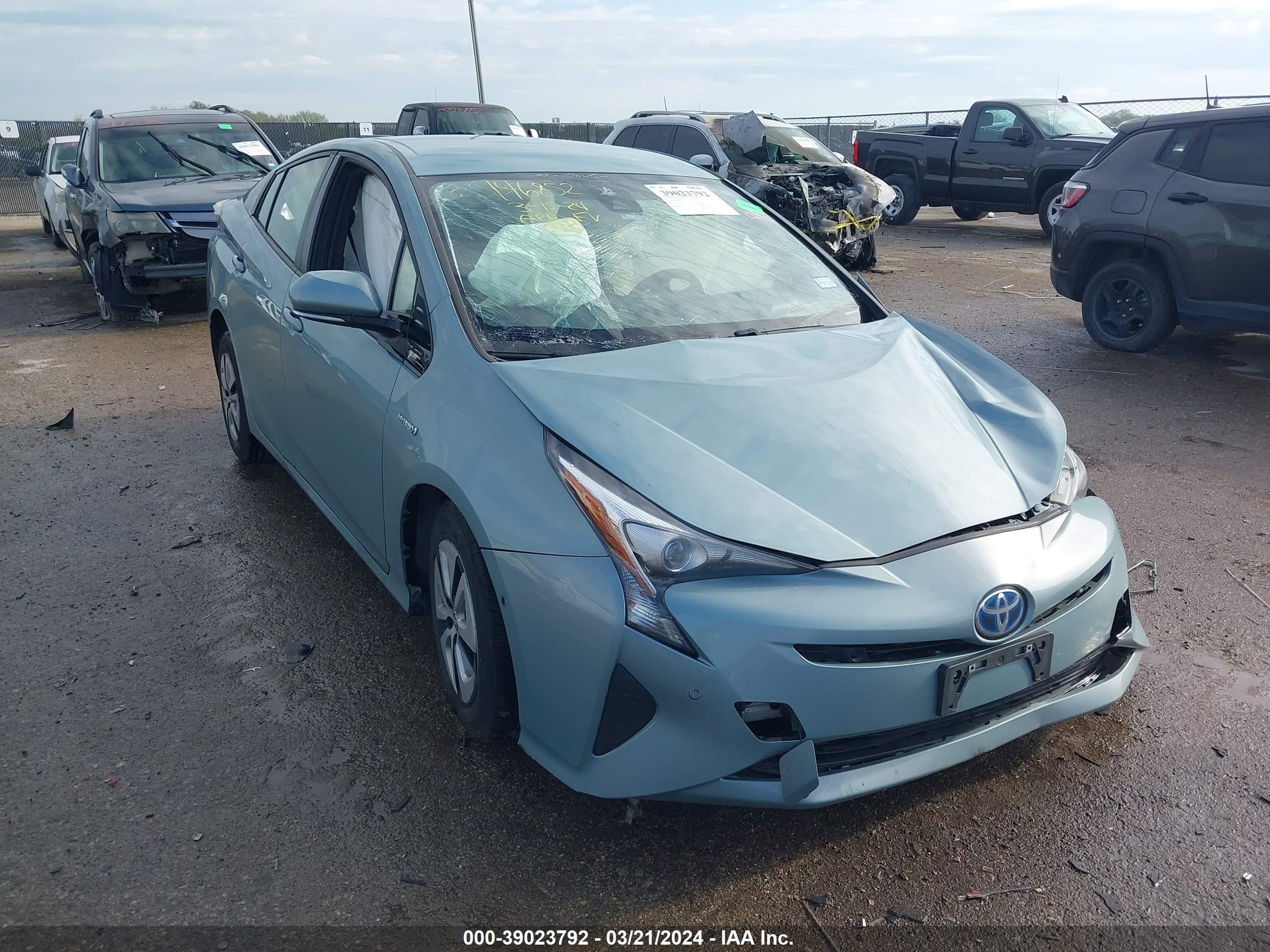 TOYOTA PRIUS 2017 jtdkbrfu8h3040578