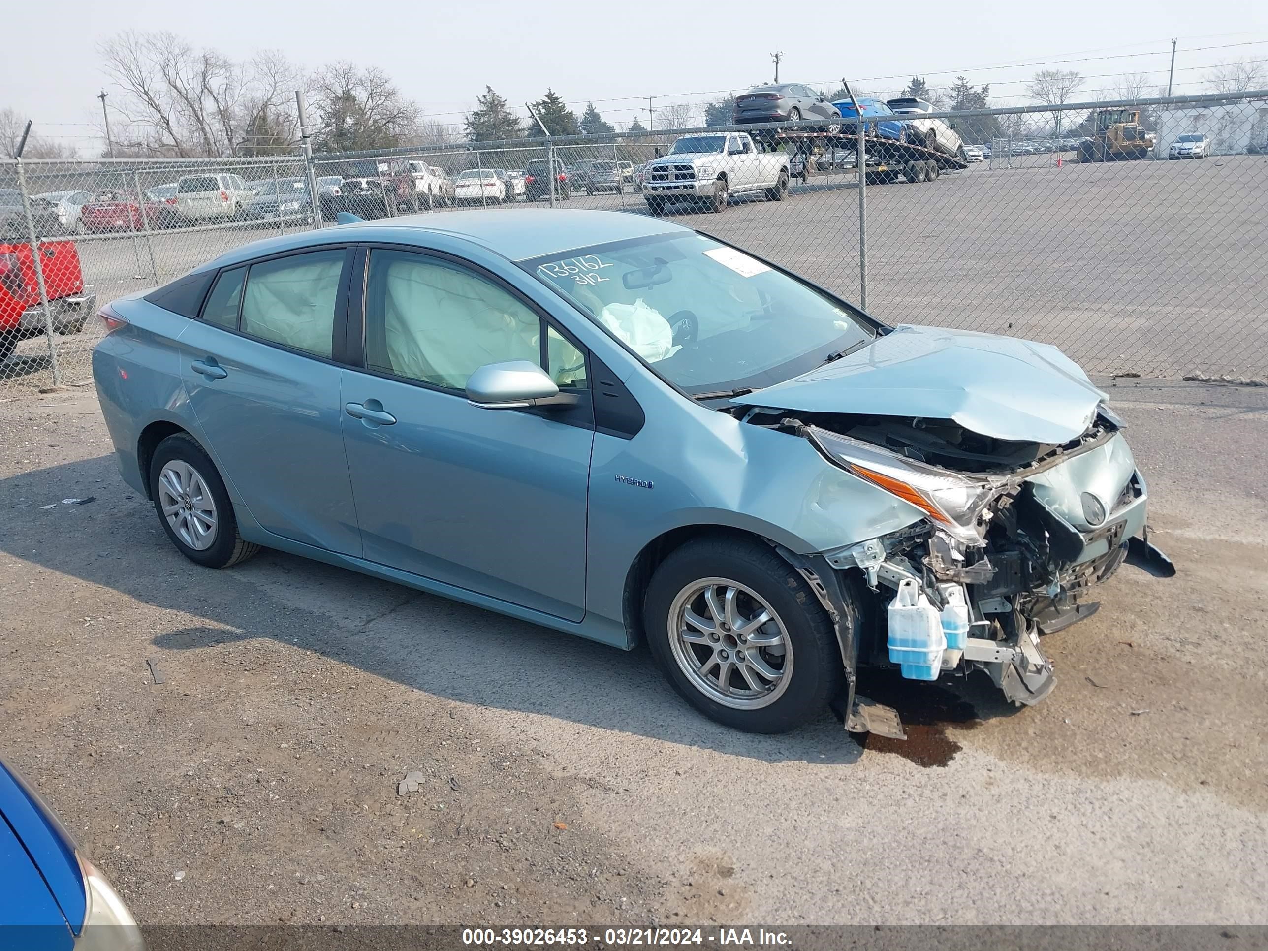 TOYOTA PRIUS 2016 jtdkbrfuxg3526663