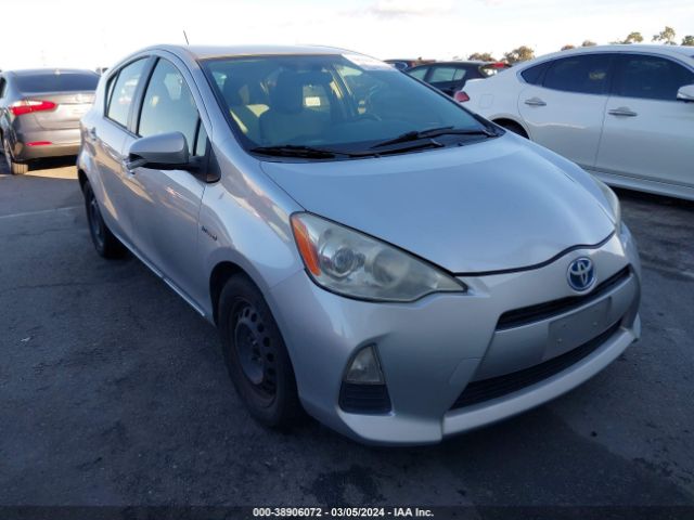 TOYOTA PRIUS C 2012 jtdkdtb30c1002741