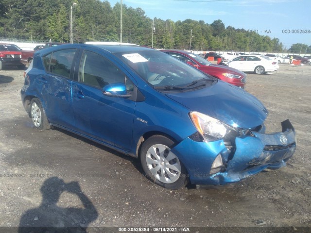 TOYOTA PRIUS C 2012 jtdkdtb30c1010709