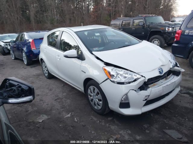 TOYOTA PRIUS C 2012 jtdkdtb30c1019992