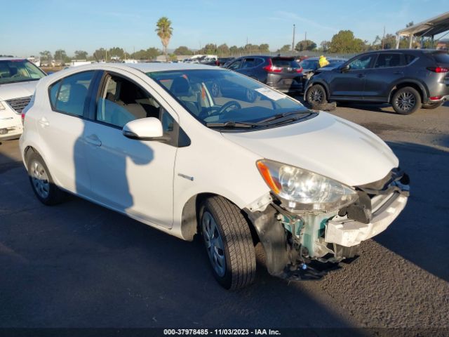 TOYOTA PRIUS C 2012 jtdkdtb30c1021676