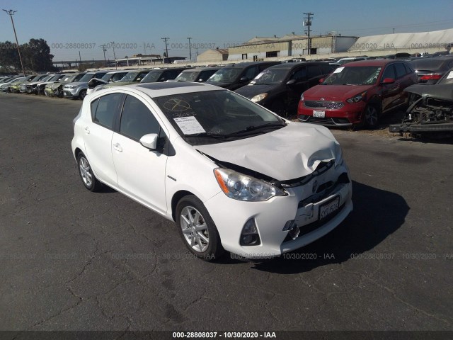 TOYOTA PRIUS C 2012 jtdkdtb30c1026246