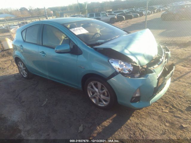 TOYOTA PRIUS C 2012 jtdkdtb30c1027946