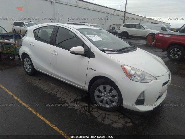 TOYOTA PRIUS C 2012 jtdkdtb30c1030409