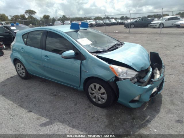 TOYOTA PRIUS C 2012 jtdkdtb30c1031091