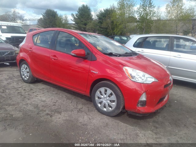 TOYOTA PRIUS C 2012 jtdkdtb30c1504259