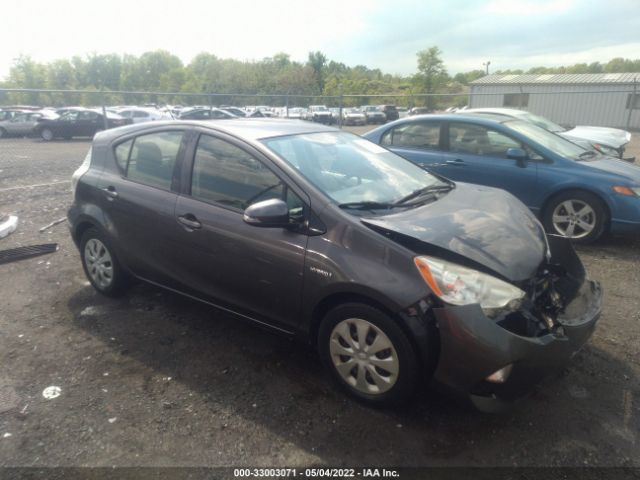 TOYOTA PRIUS C 2012 jtdkdtb30c1504441